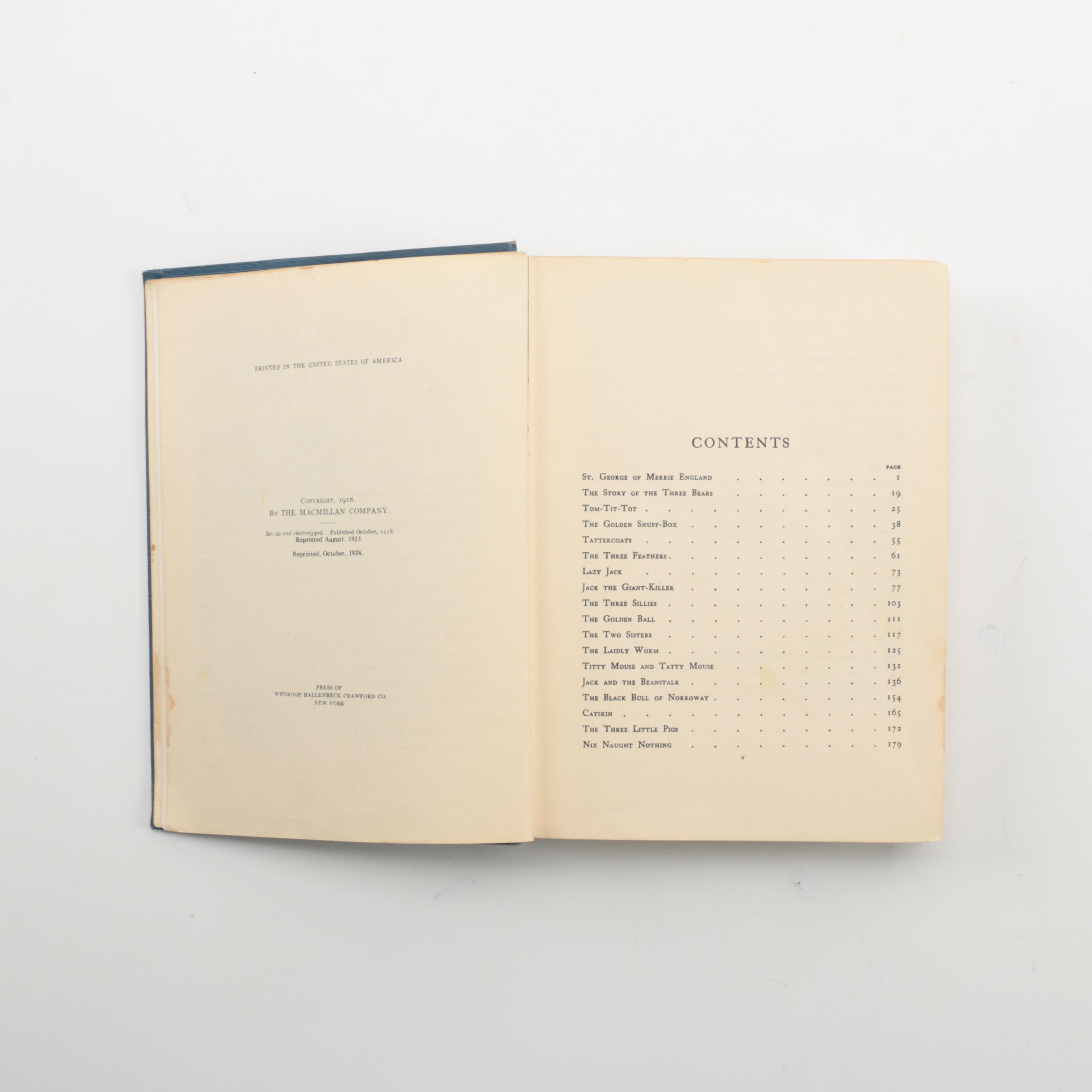 Arthur Rackham Illustrated "English Fairy Tales" and "Peter Pan", 1920s