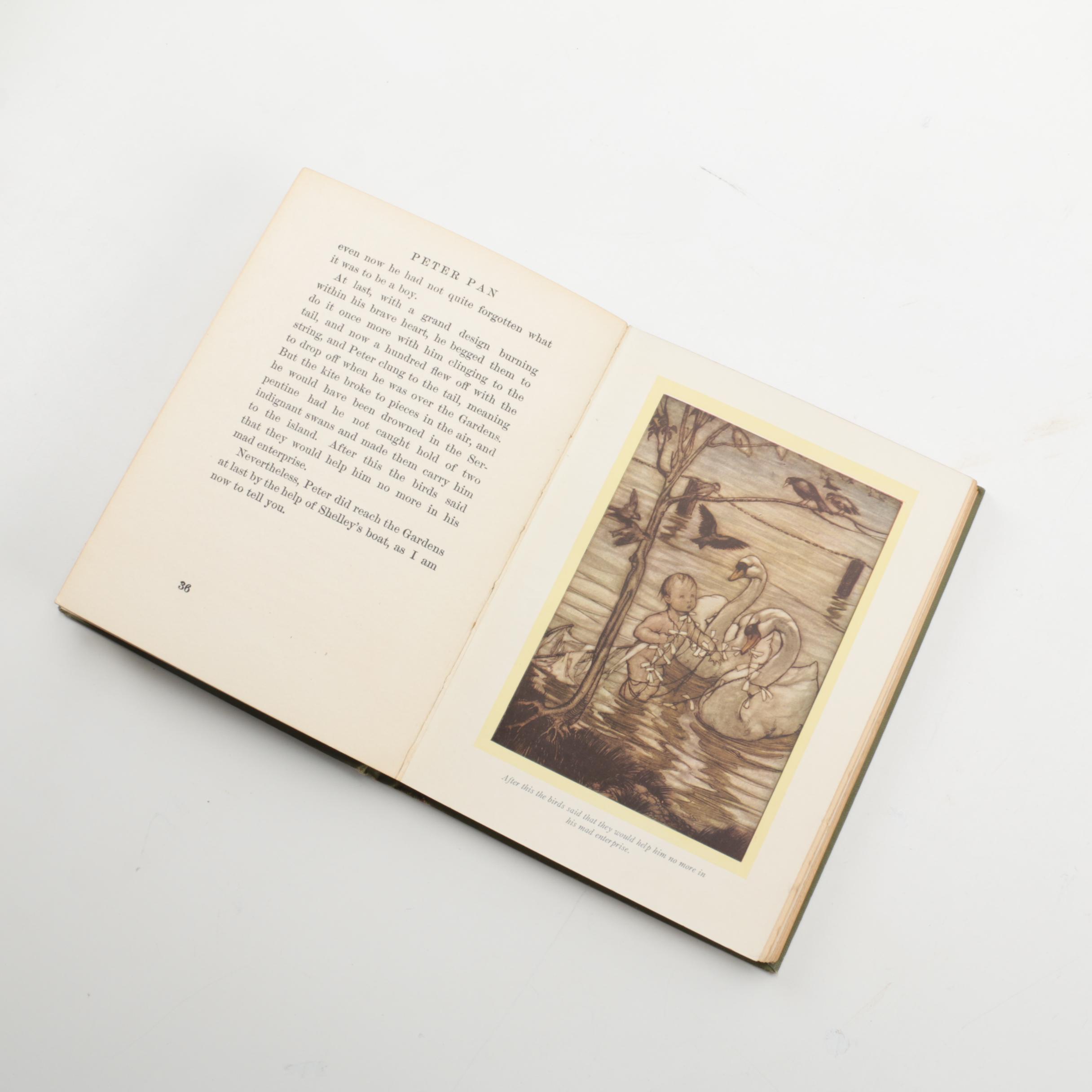 Arthur Rackham Illustrated "English Fairy Tales" and "Peter Pan", 1920s