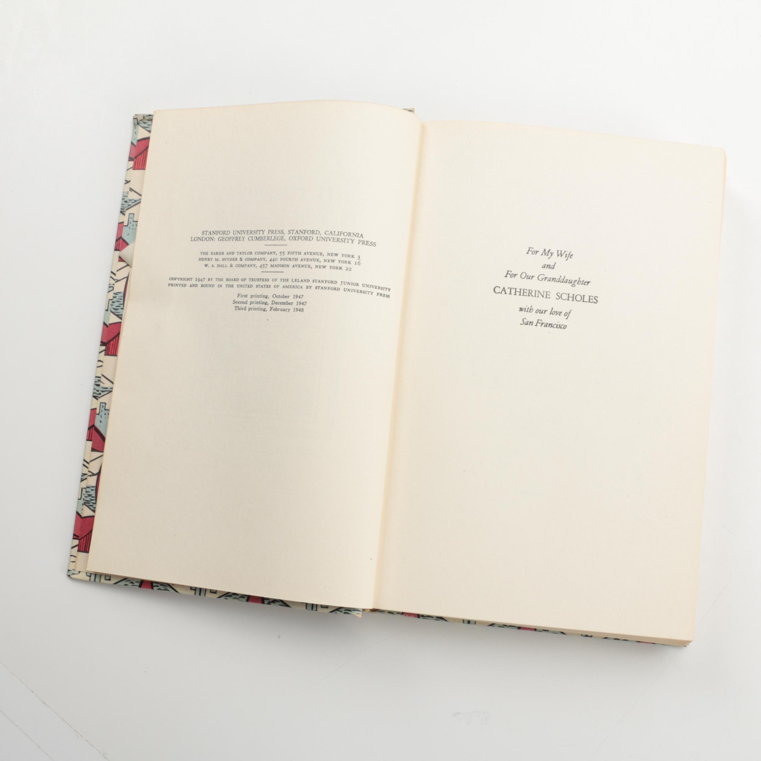 San Francisco Theme Book Collection Including First Editions