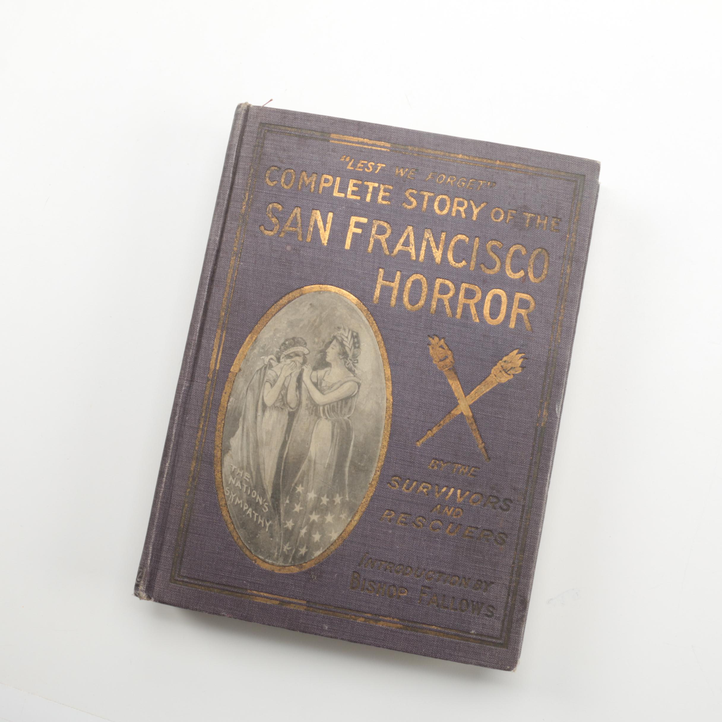 San Francisco Theme Book Collection Including First Editions