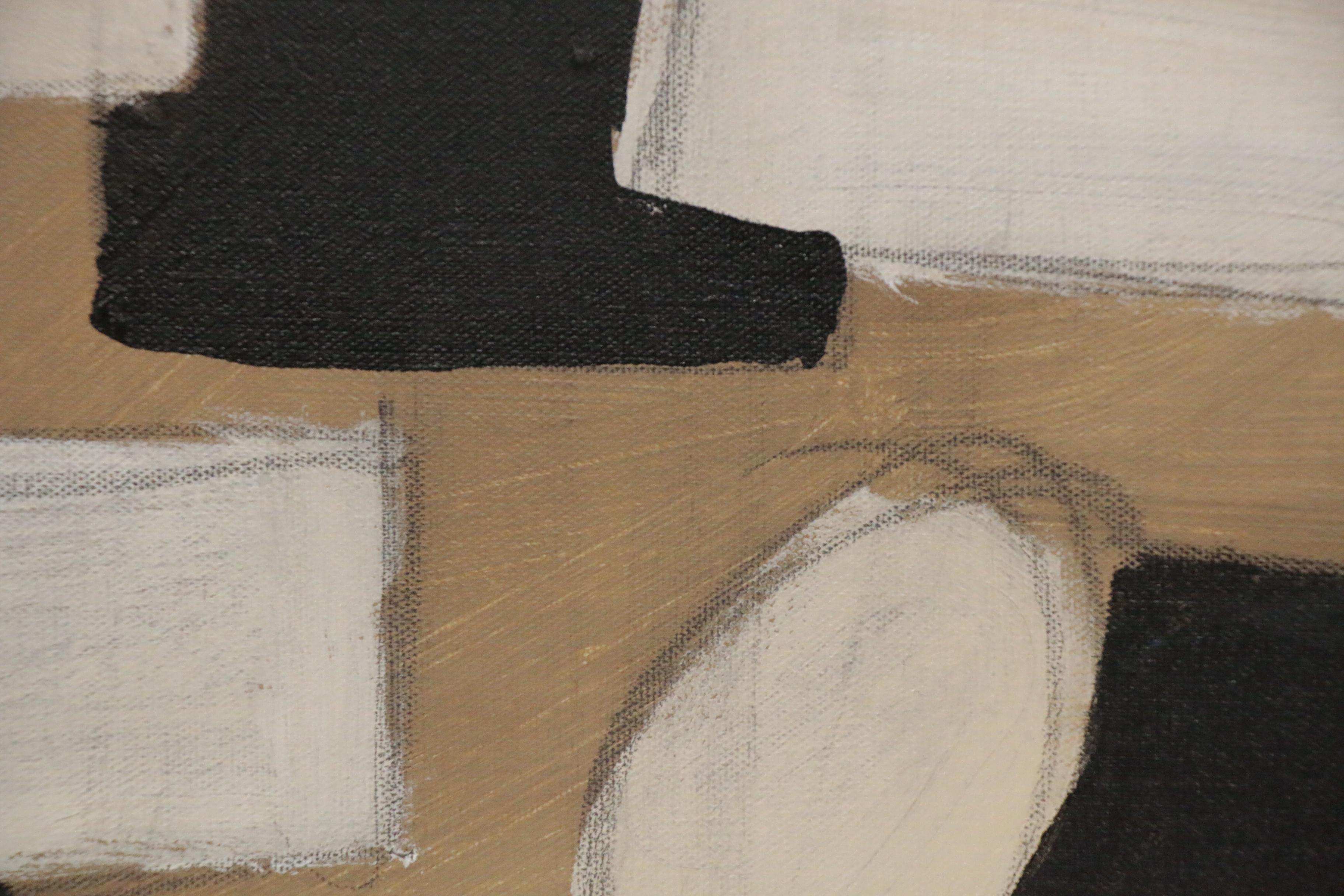 Randy Groden Mixed Media Painting "Trasimeno," 21st Century