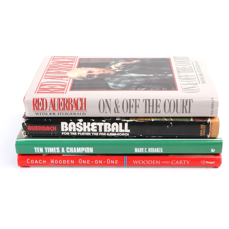 Dual Signed "Ten Times a Champion" with More Signed First Editions