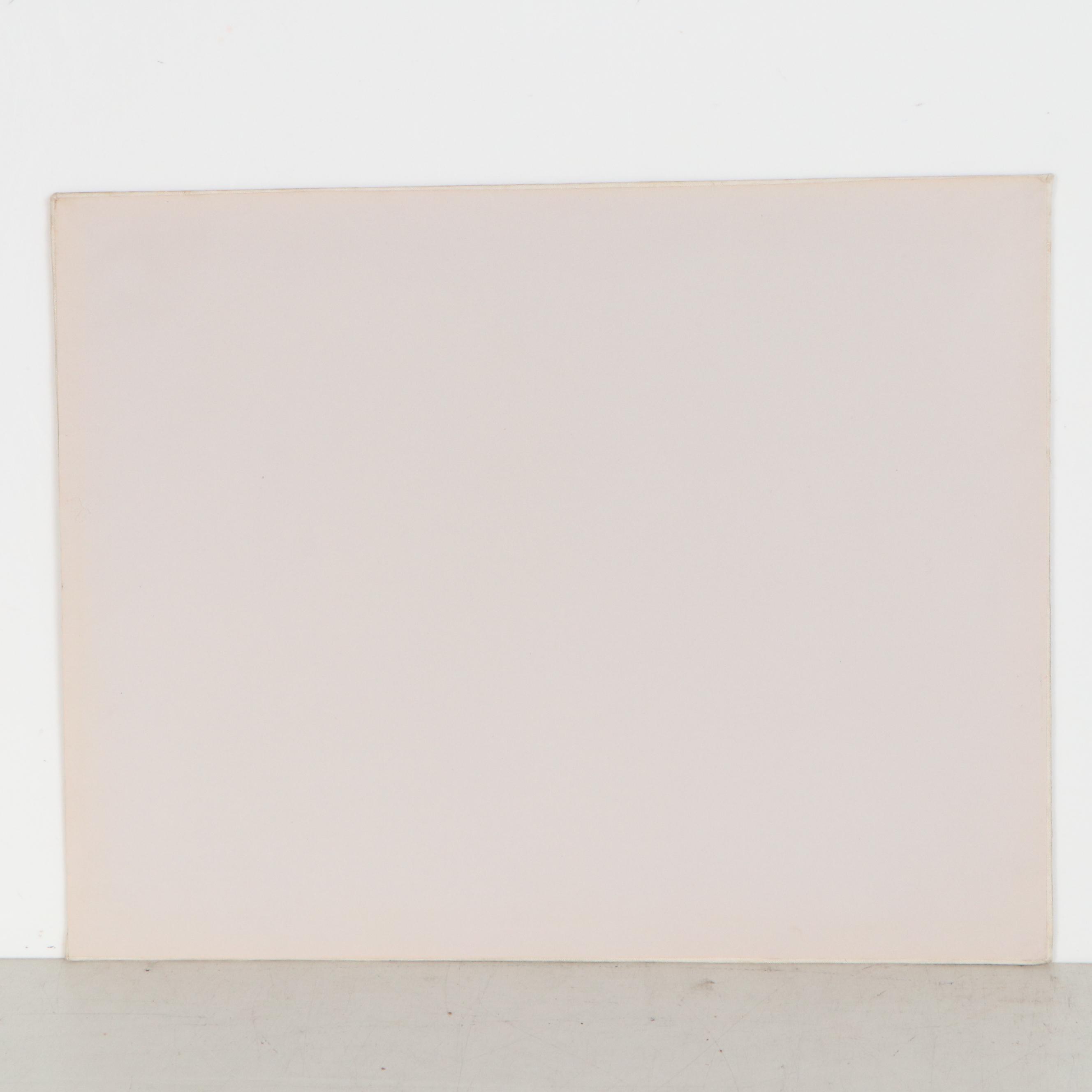 Indian Rajput Style Gouache Painting of Erotic Scene, 20th Century