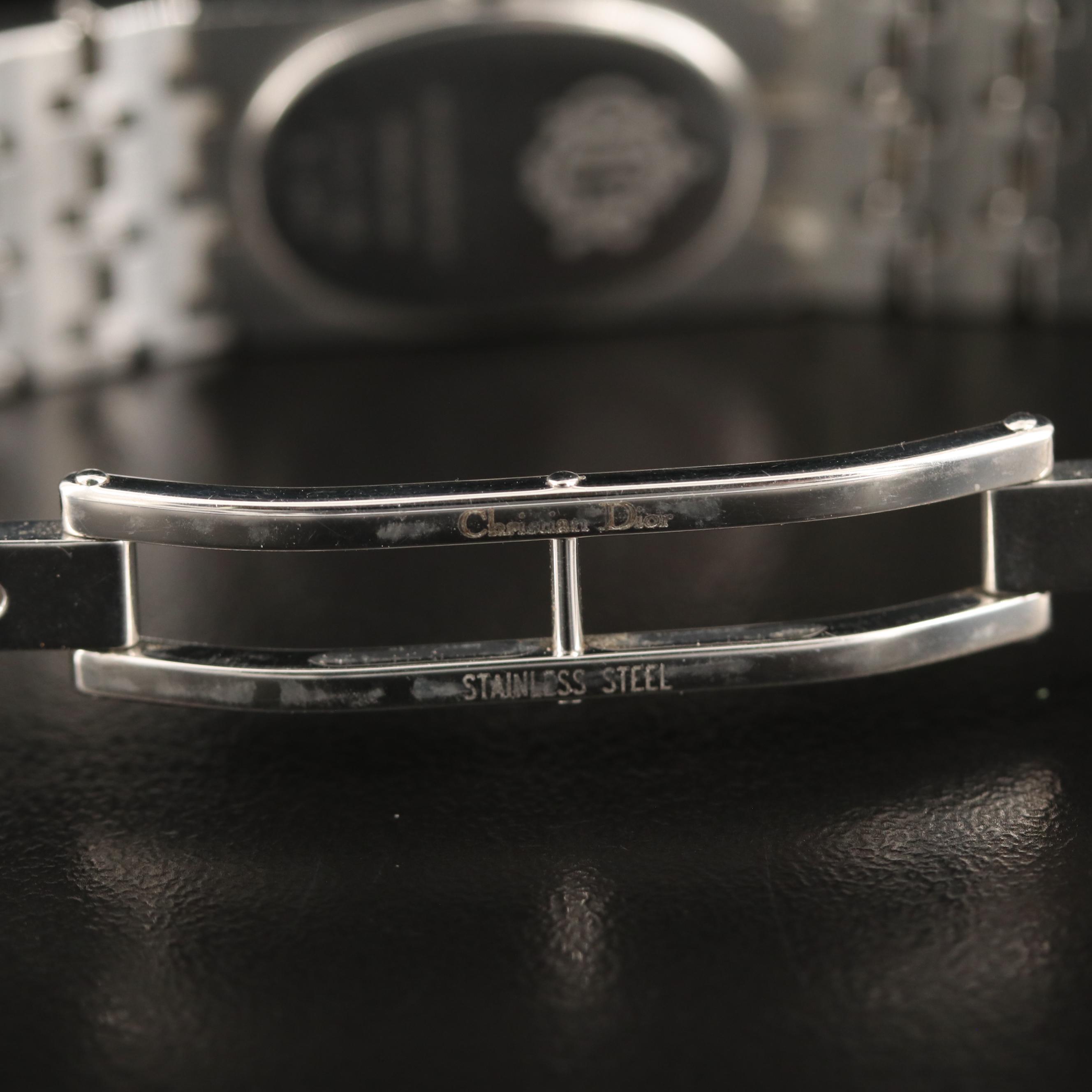 Christian Dior Stainless Steel Quartz Watch