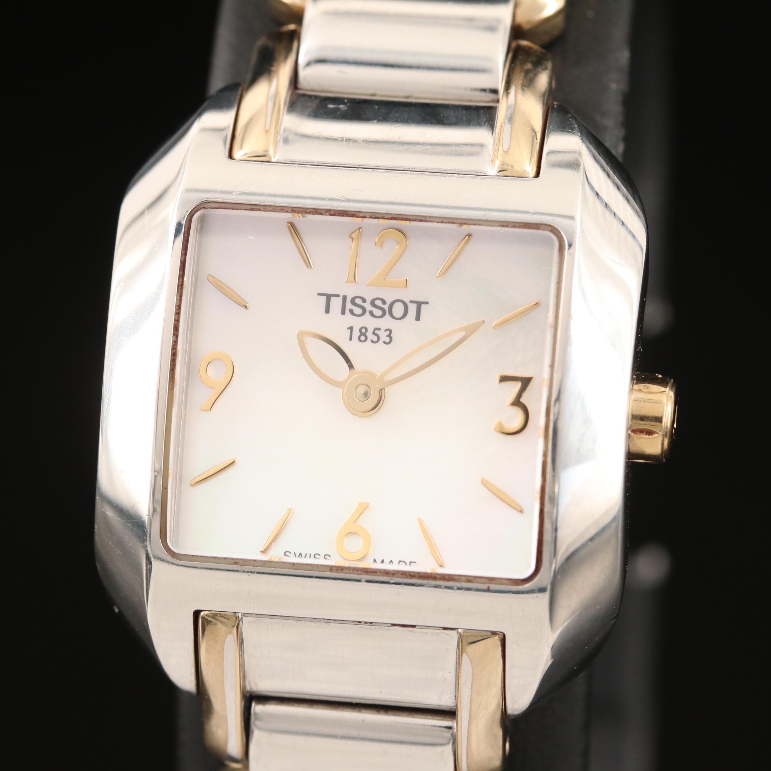 Tissot Mother of Pearl Dial Stainless Steel Quartz Watch
