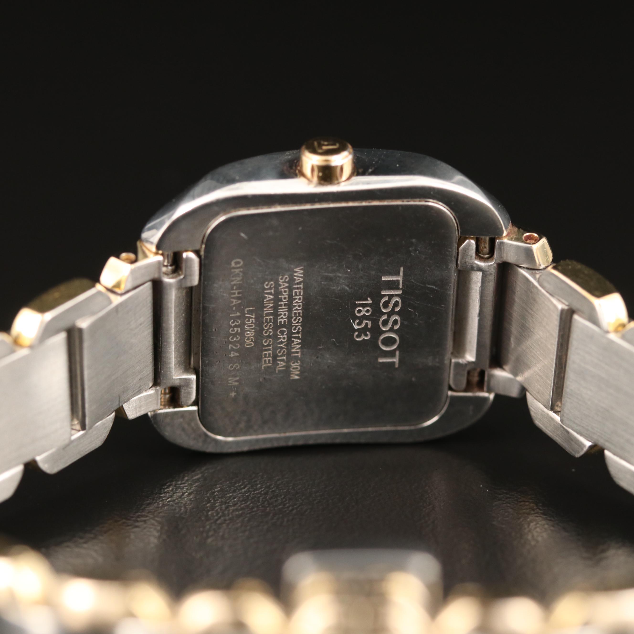 Tissot Mother of Pearl Dial Stainless Steel Quartz Watch