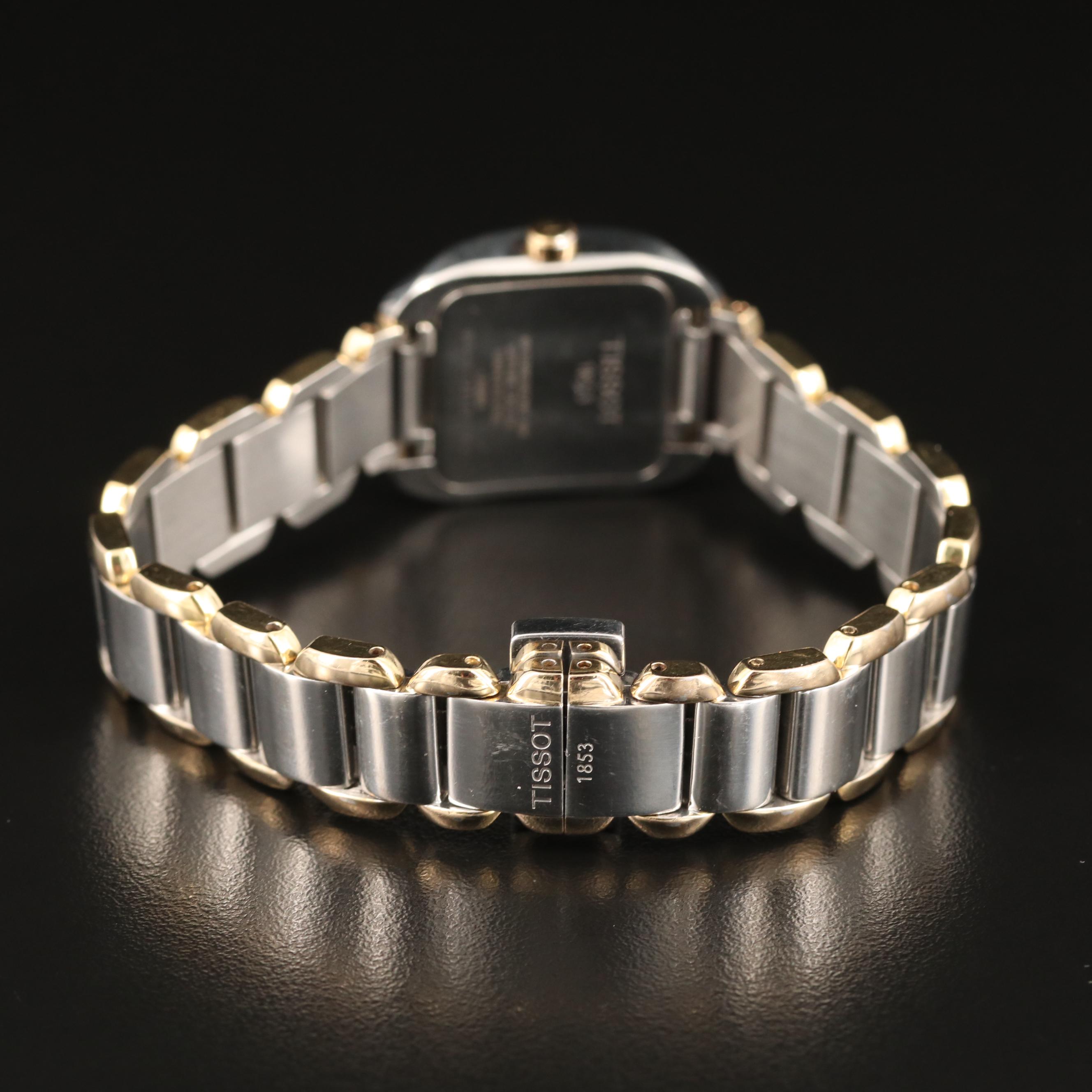 Tissot Mother of Pearl Dial Stainless Steel Quartz Watch