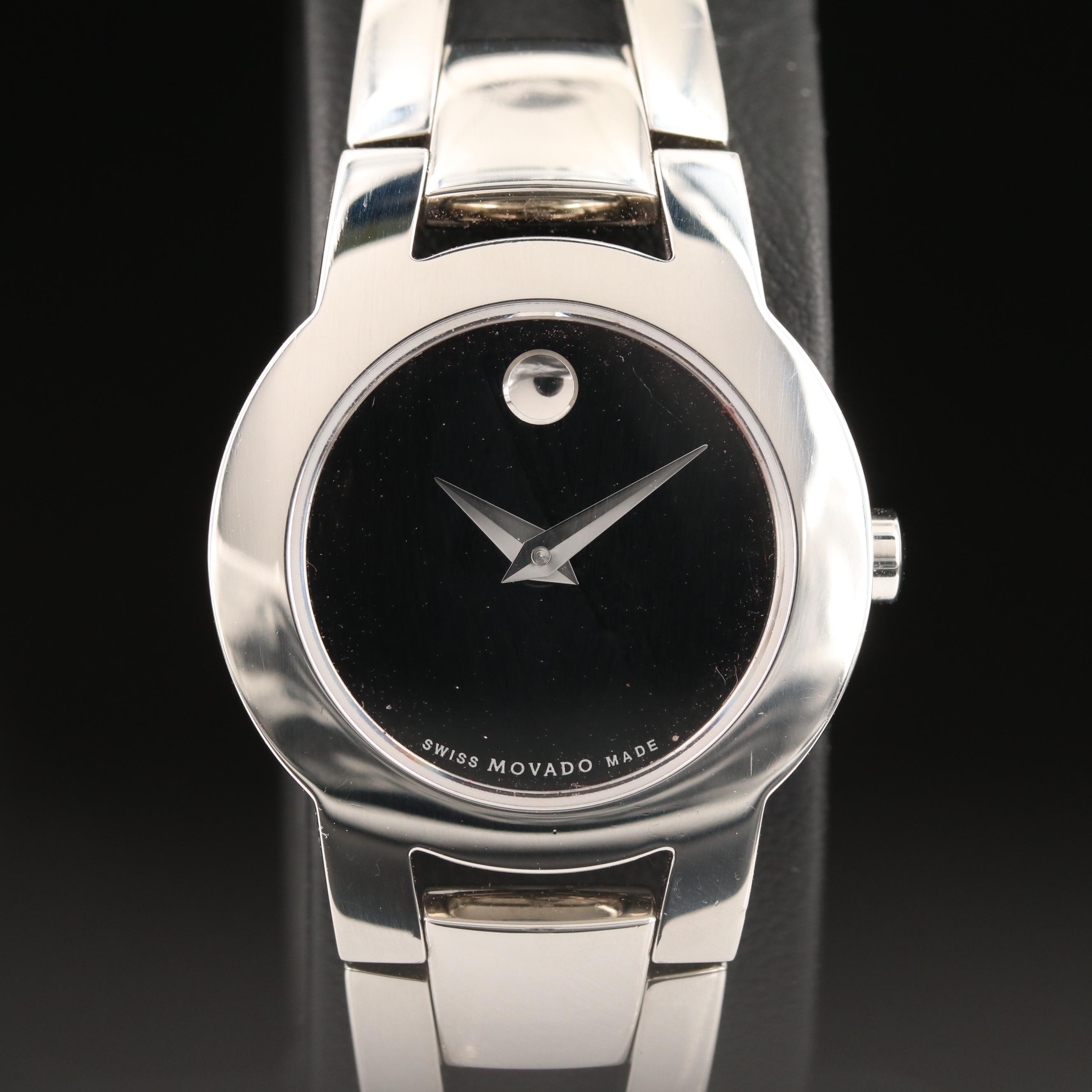 Movado Amorosa Stainless Steel Quartz Watch