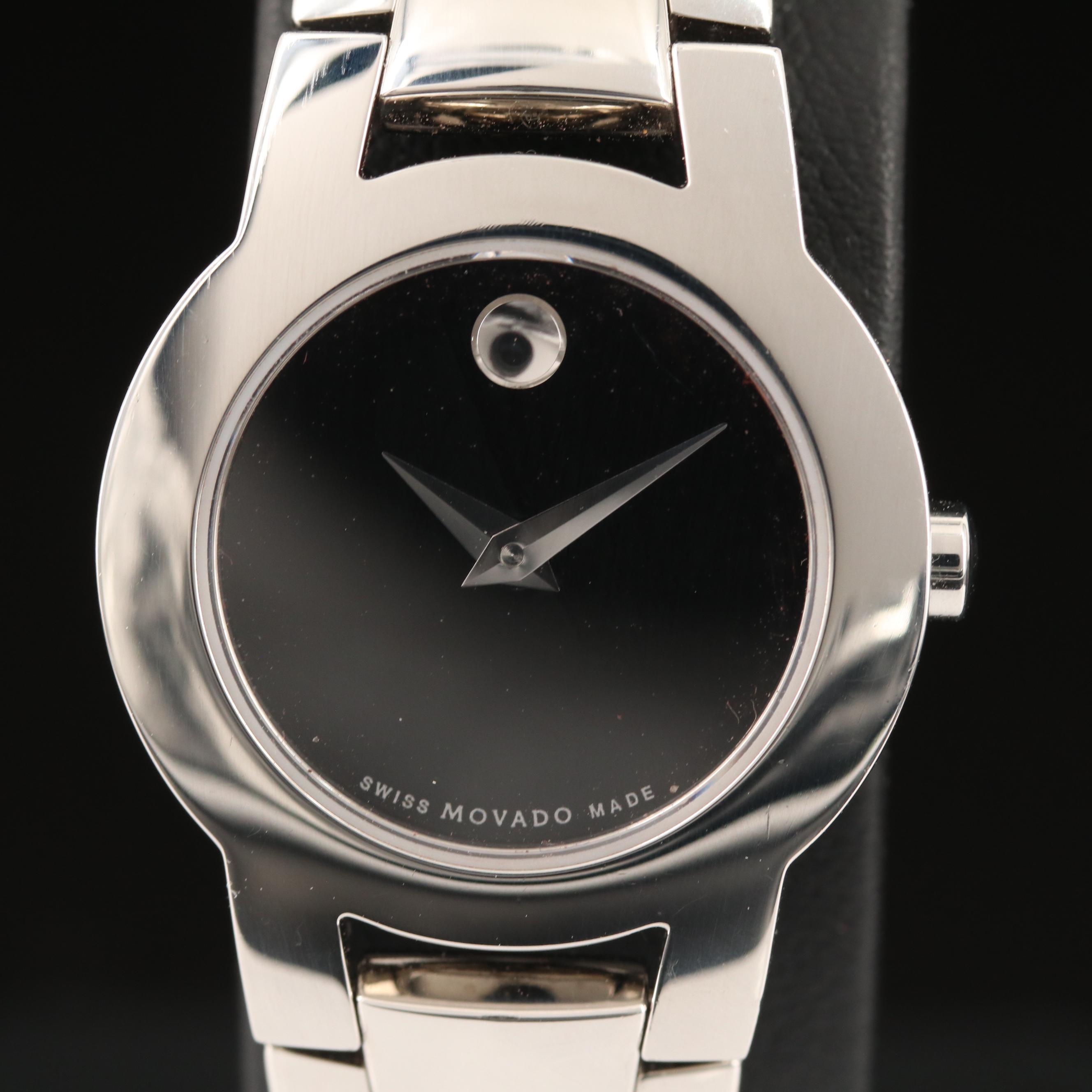 Movado Amorosa Stainless Steel Quartz Watch