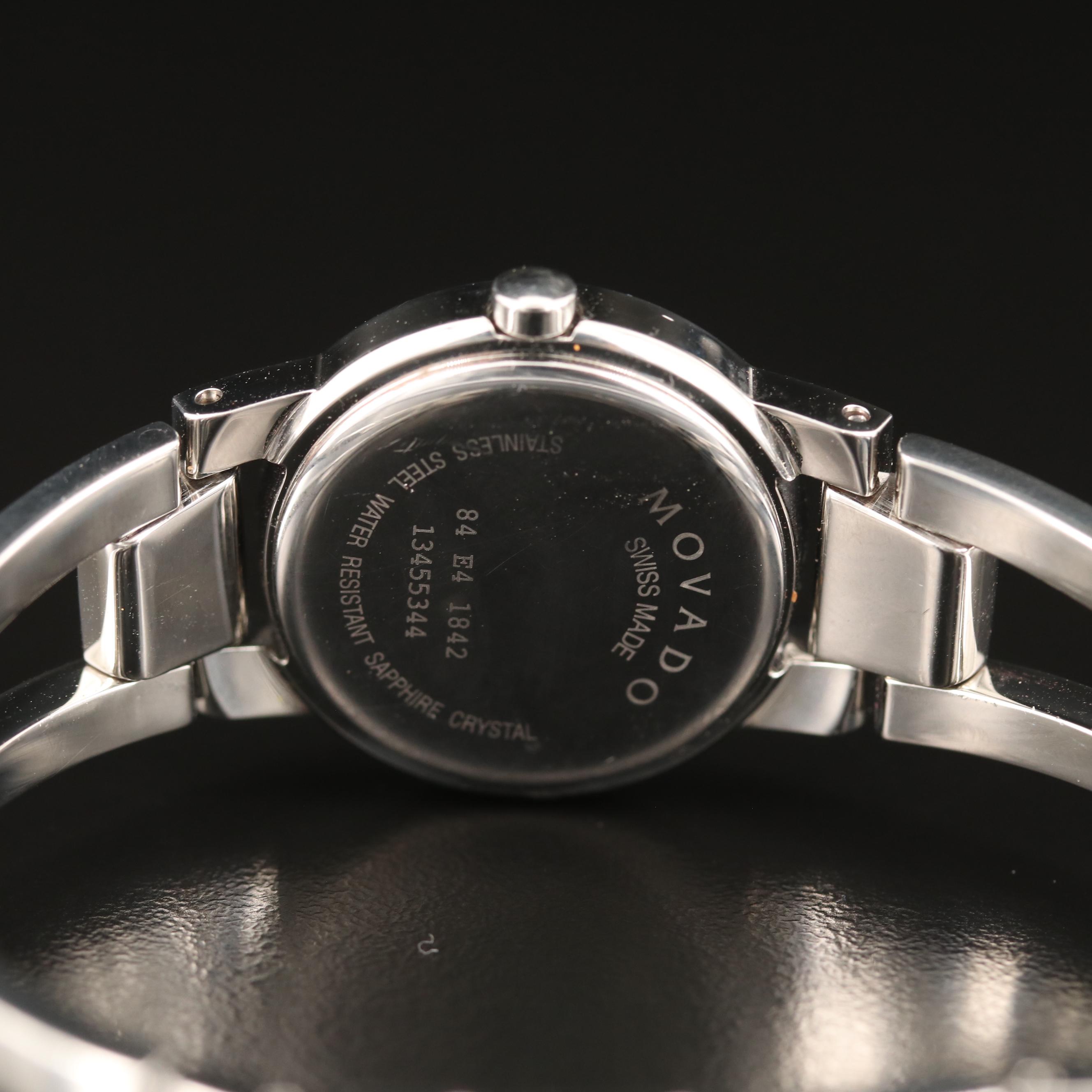 Movado Amorosa Stainless Steel Quartz Watch