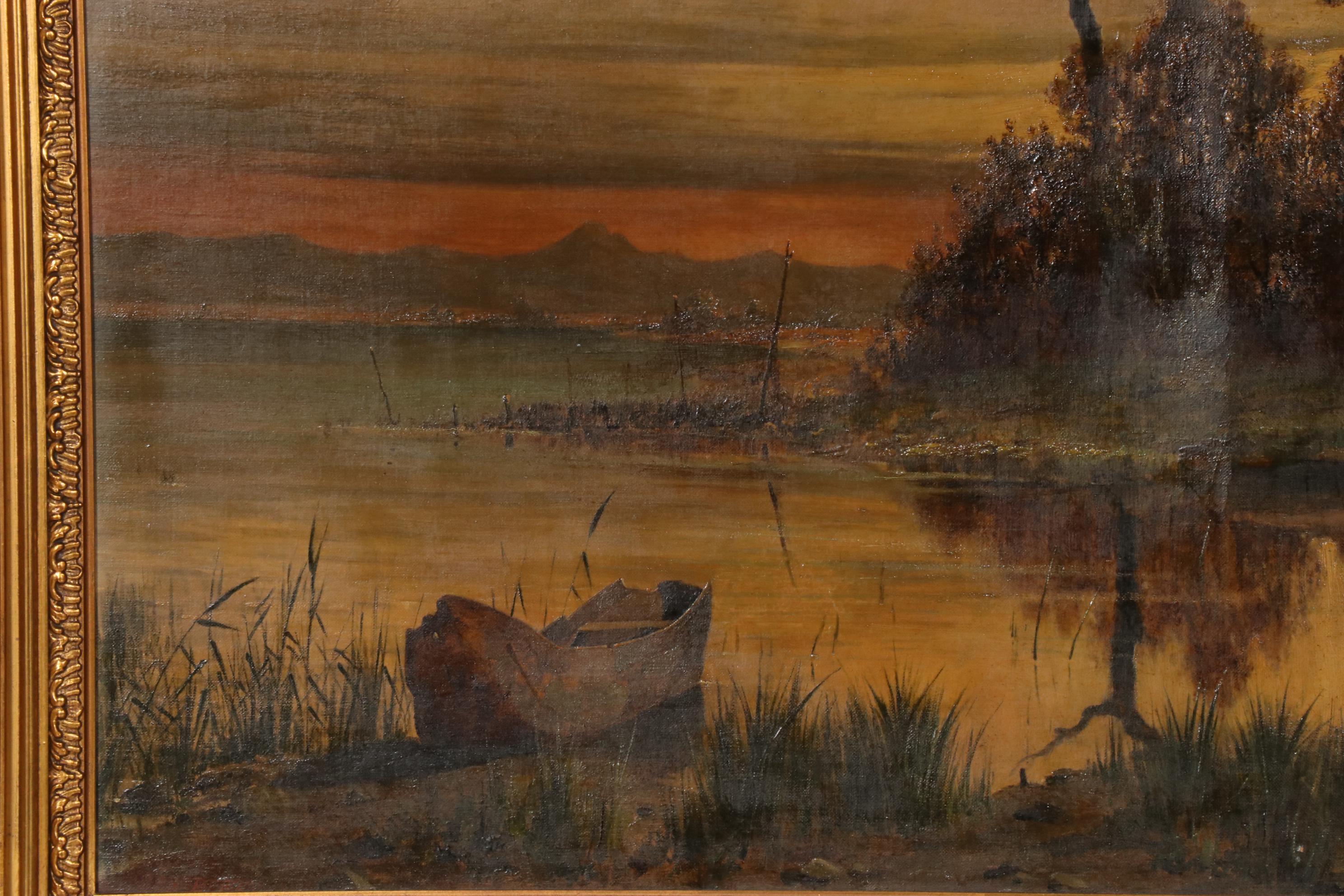 Patrick Vincent Berry Bucolic Landscape Oil Painting