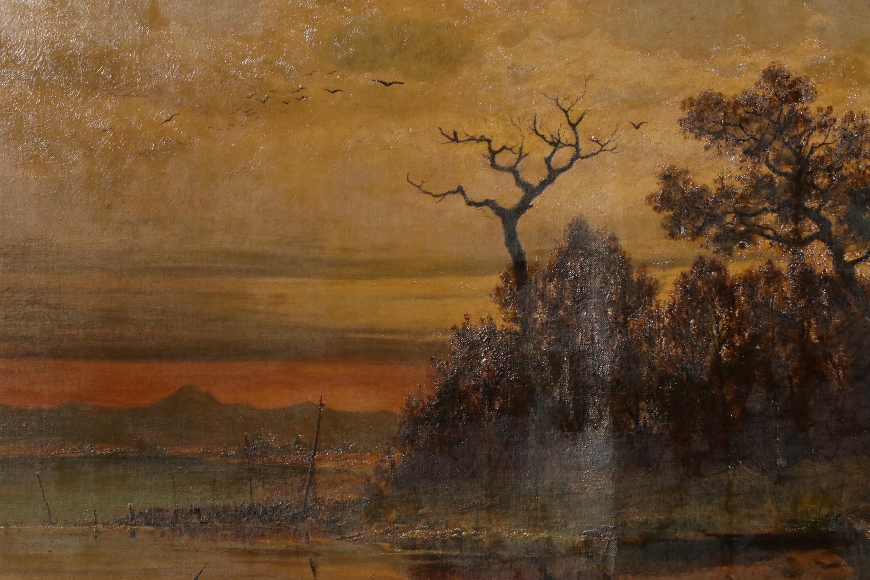 Patrick Vincent Berry Bucolic Landscape Oil Painting