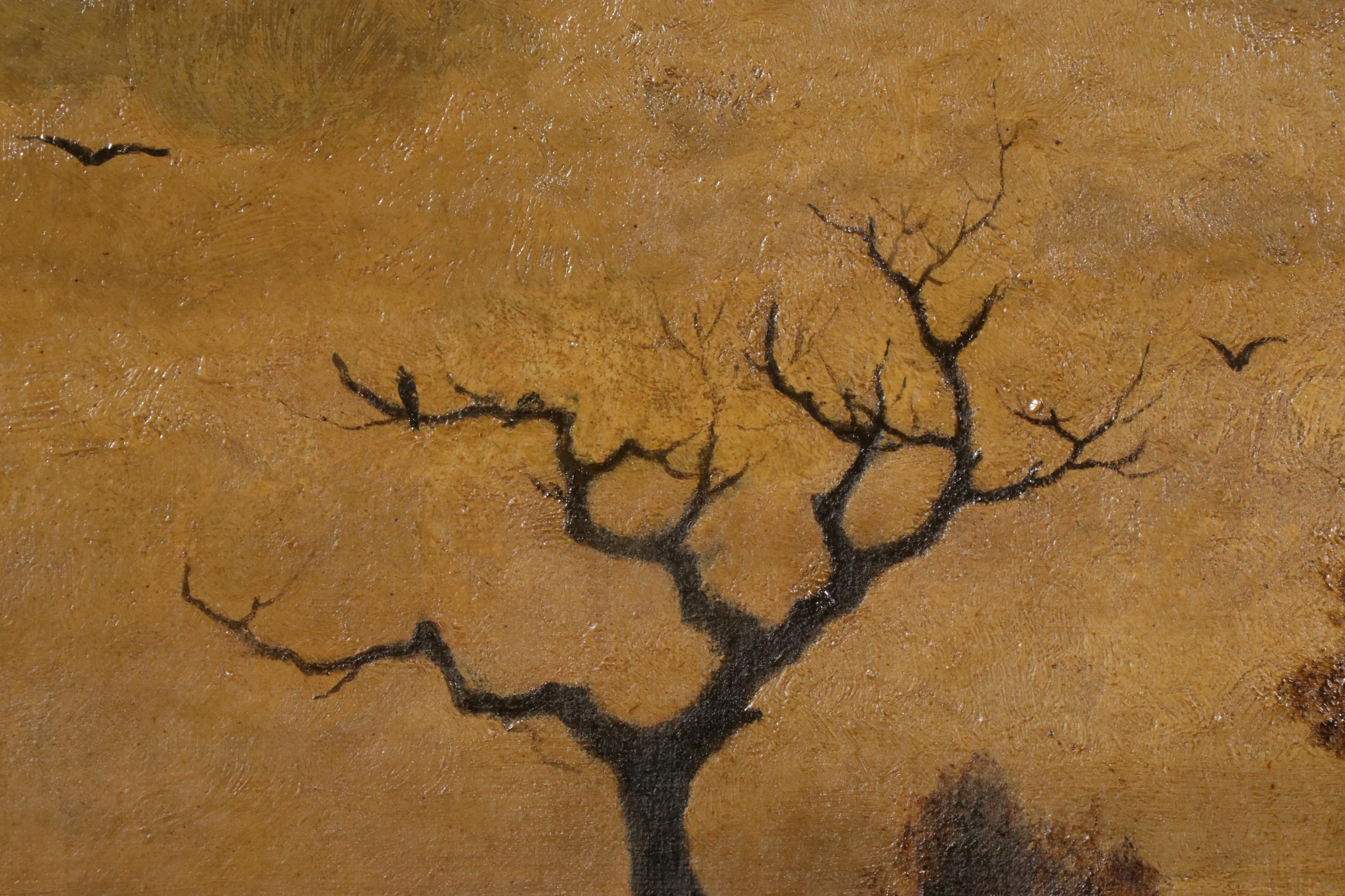 Patrick Vincent Berry Bucolic Landscape Oil Painting