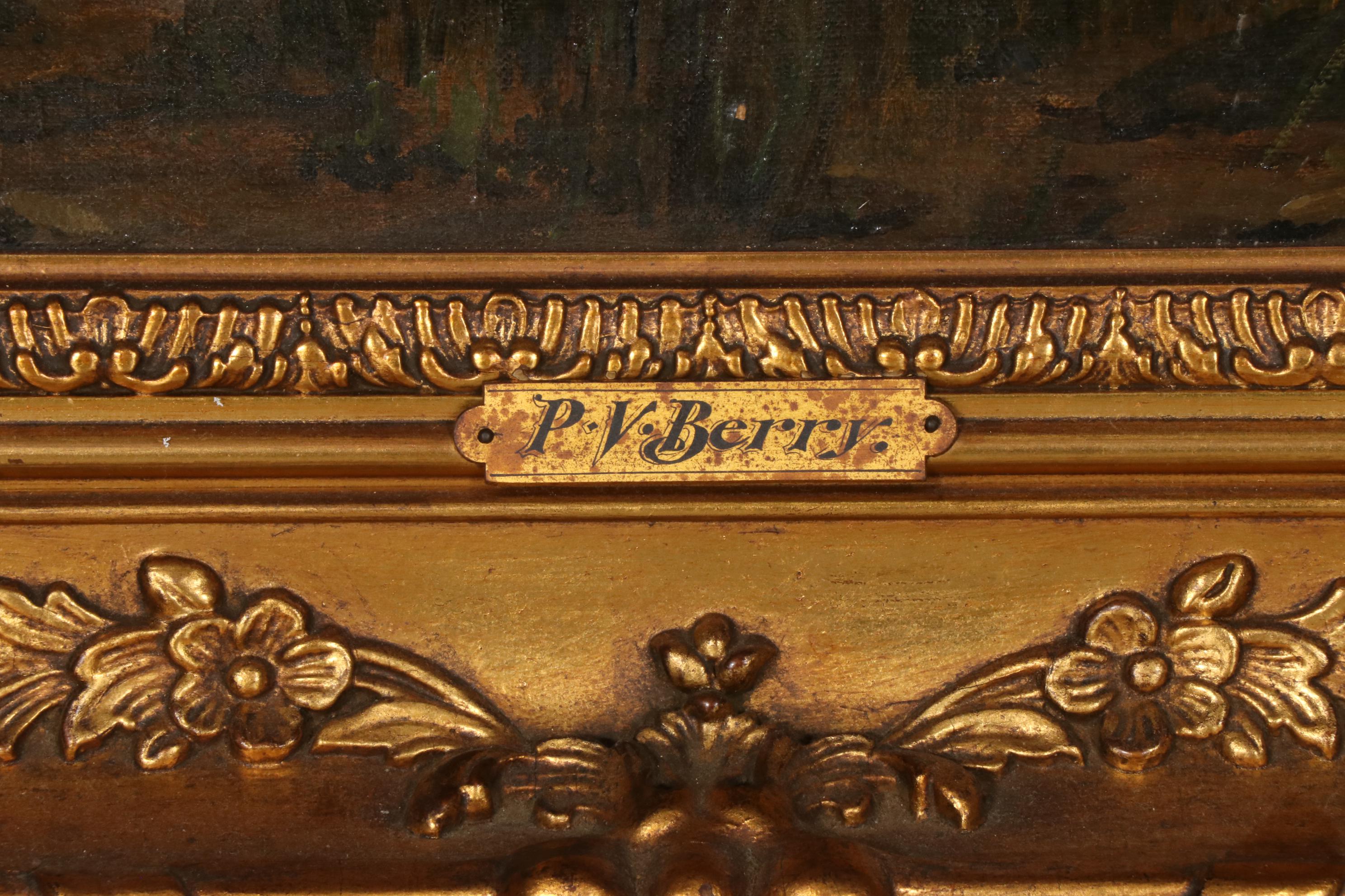 Patrick Vincent Berry Bucolic Landscape Oil Painting