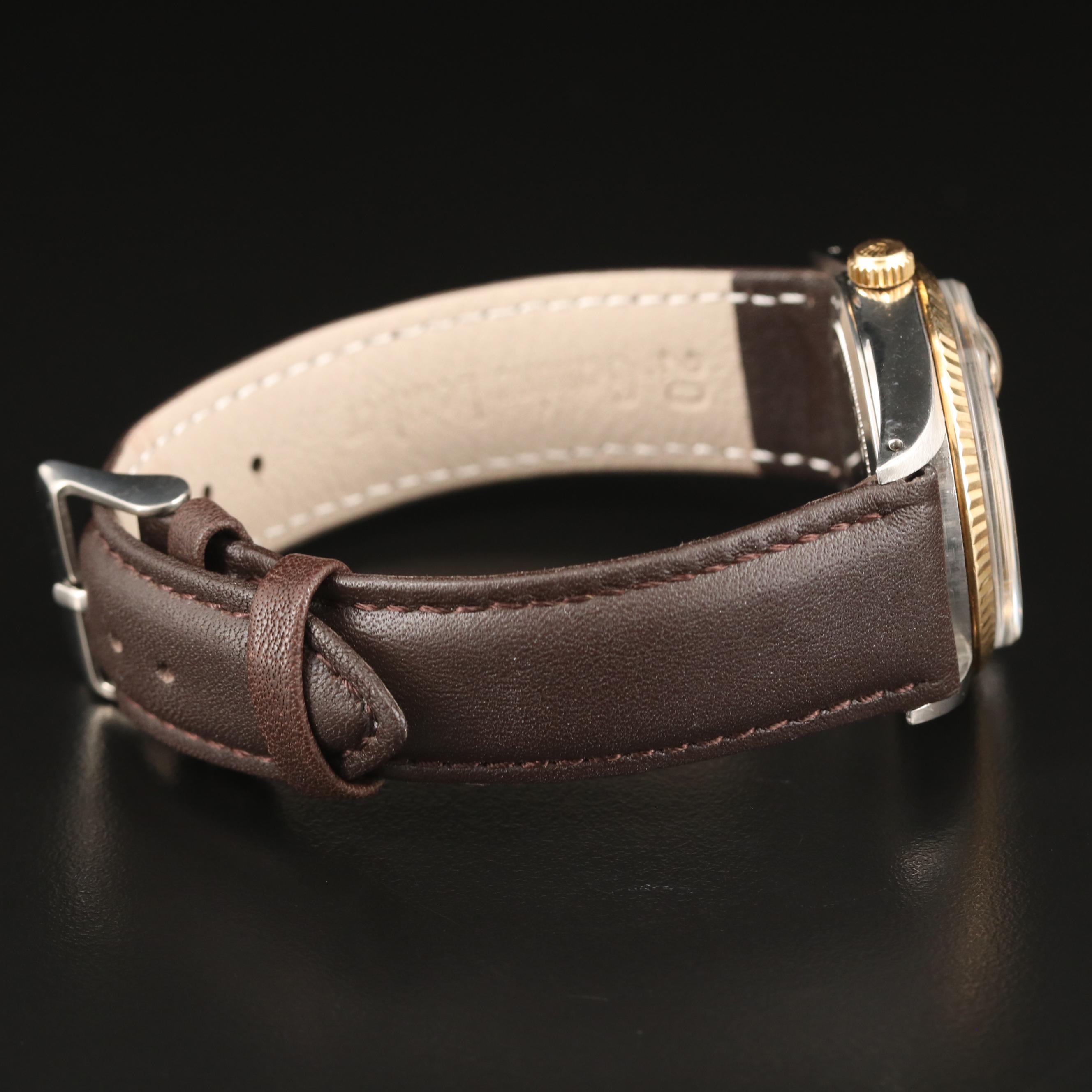 Rolex Tudor Prince 1.00 CTW Diamond Dial 14K and Stainless Steel Watch