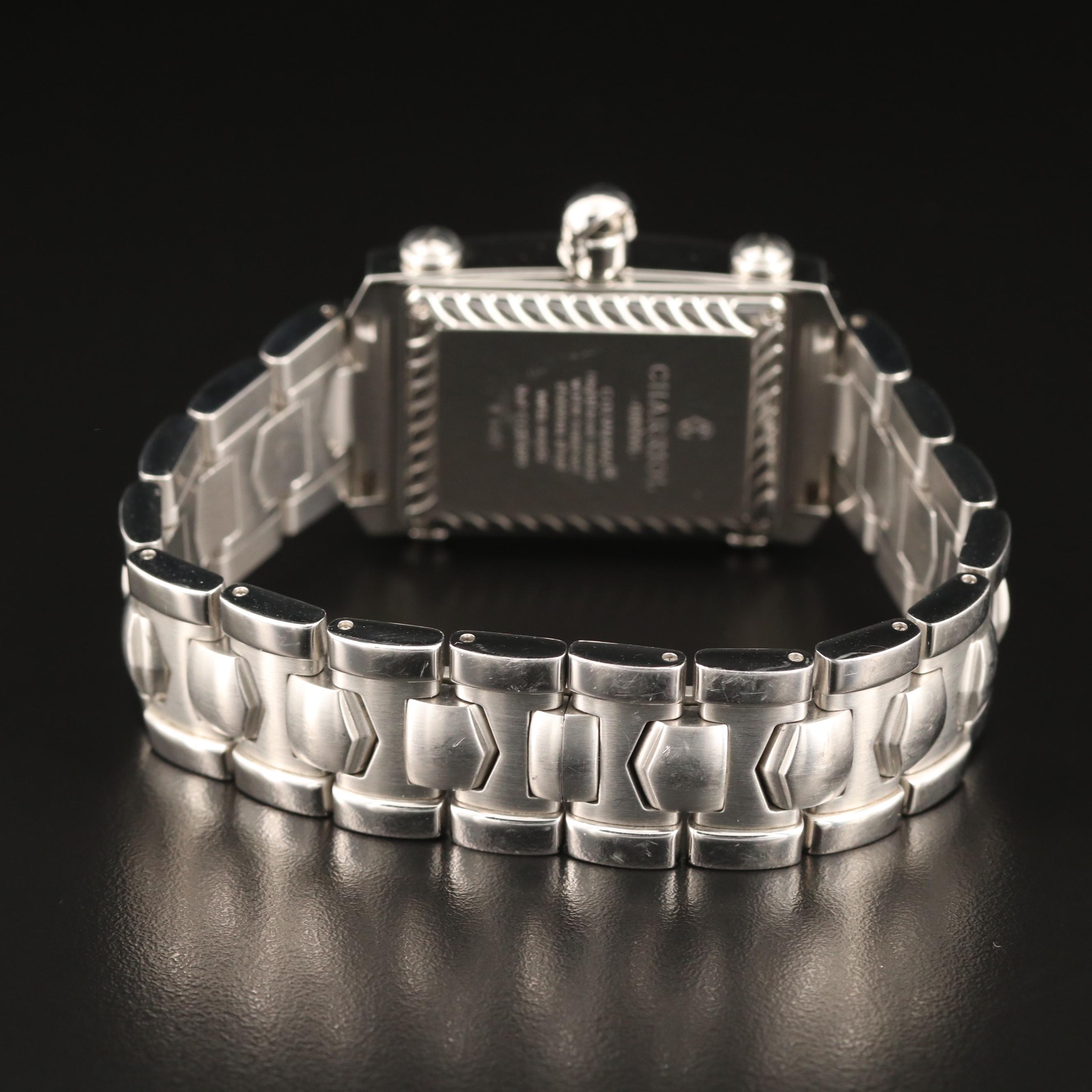 Charriol Columbus Stainless Steel Quartz Watch