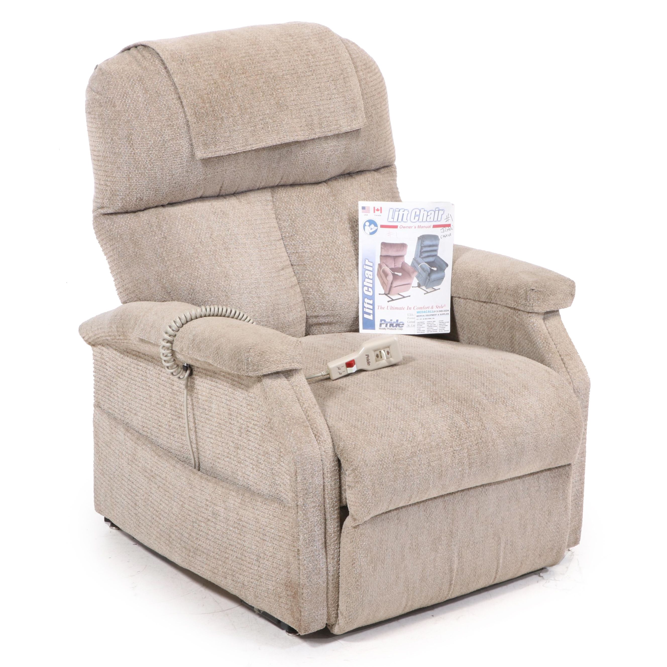 Pride Mobility Products Corp. Upholstered Lift Chair