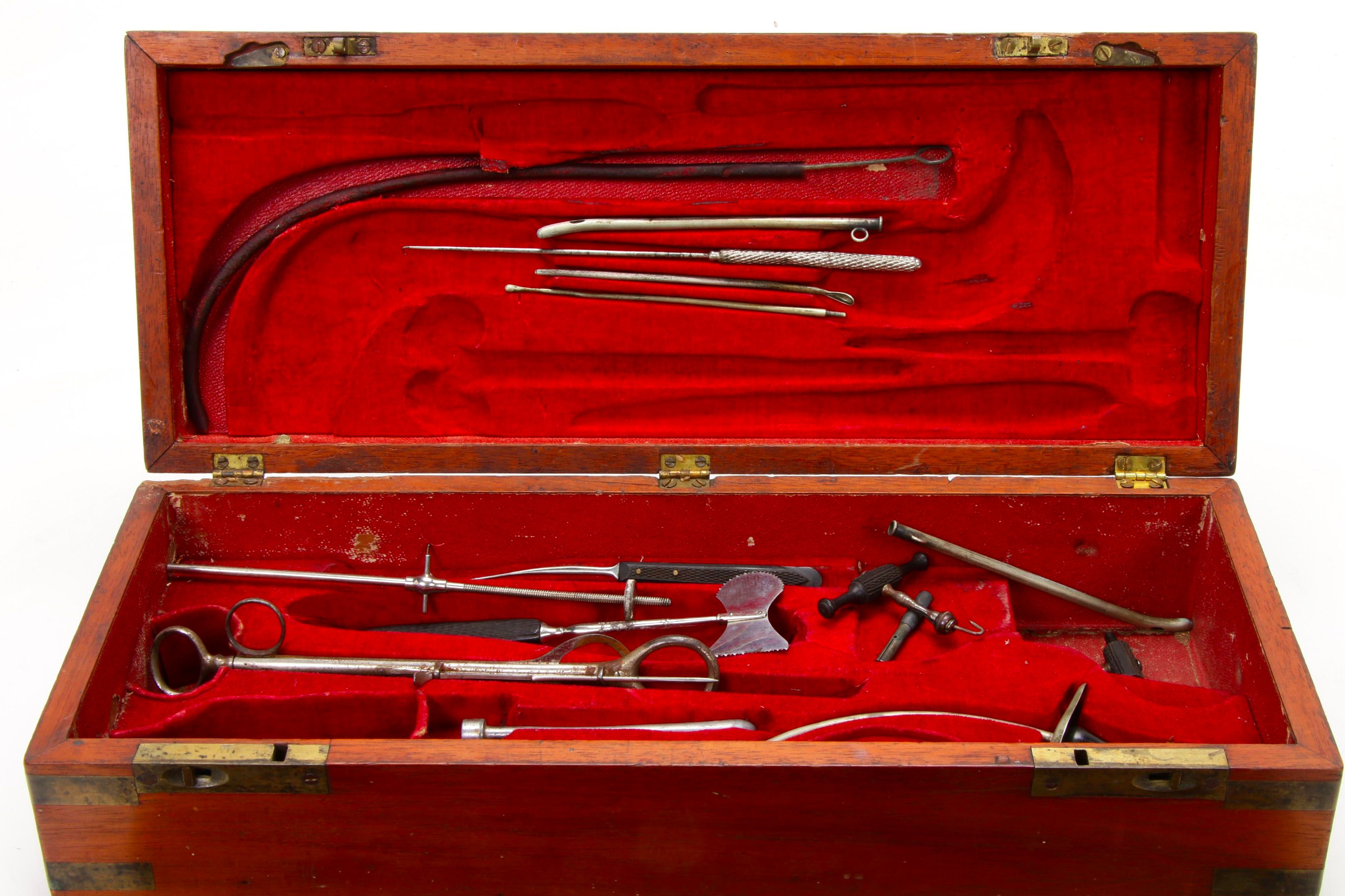 Embalming Collection with Kit, Fluid Bottle, and Book