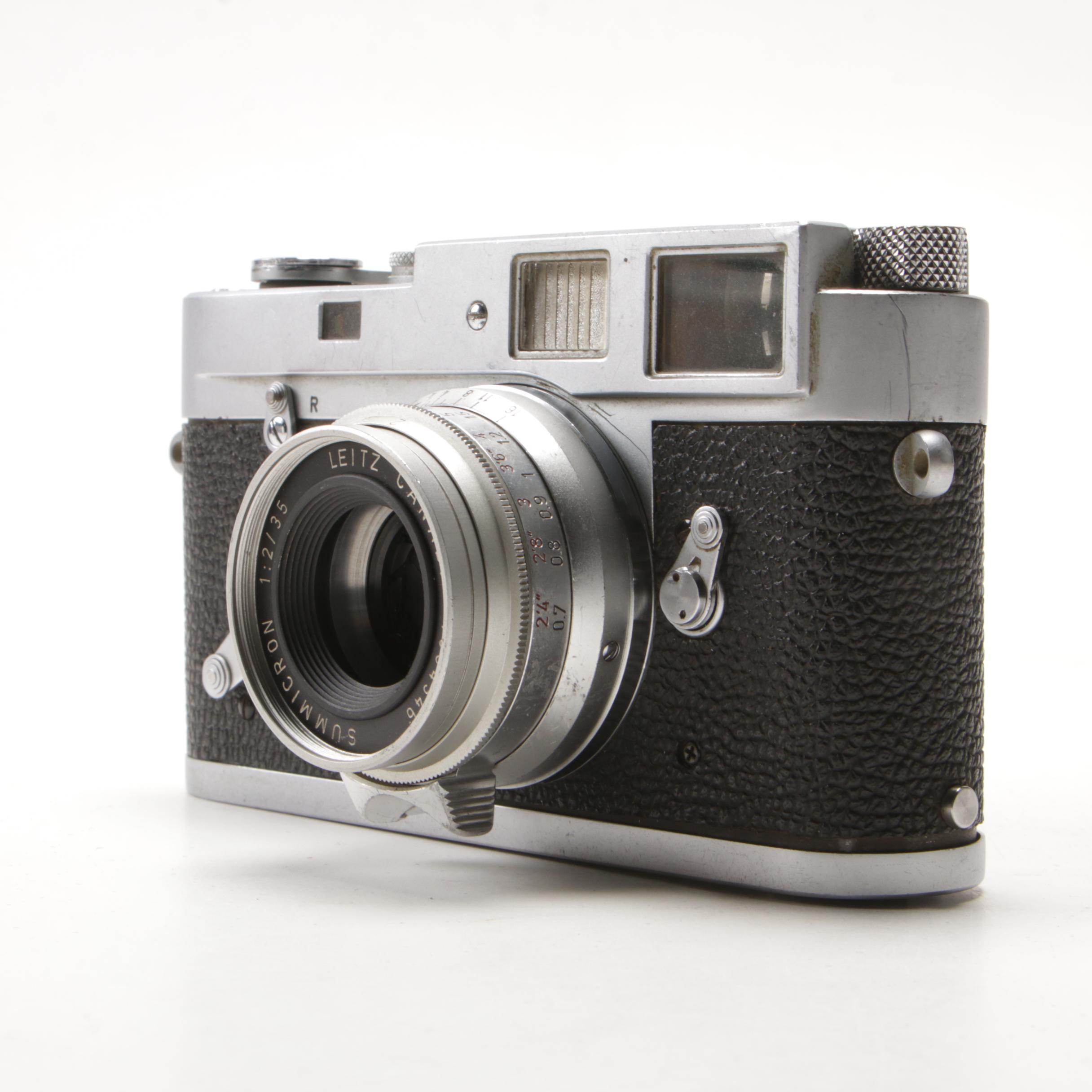 Leica M2 35mm Rangefinder with Leitz Summicron 35mm f/2 Lens, Late 20th Century