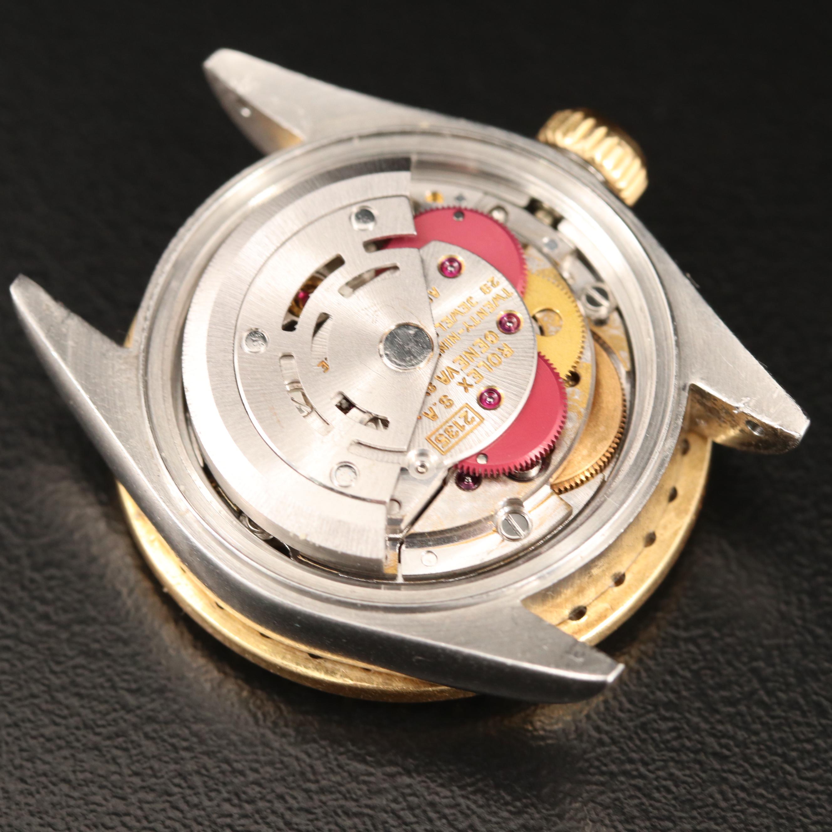 1993 Rolex Datejust 18K and Stainless Steel Diamond Bezel Automatic Watch