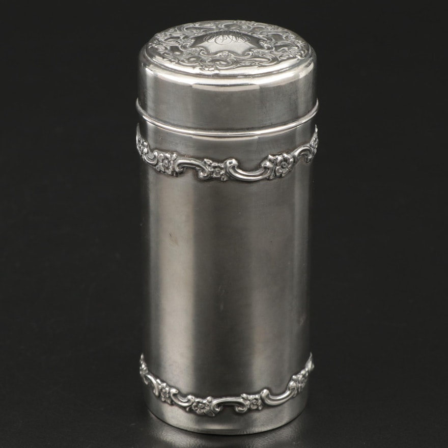 Tiffany & Co. Sterling Silver Powder Shaker, 1898–1902