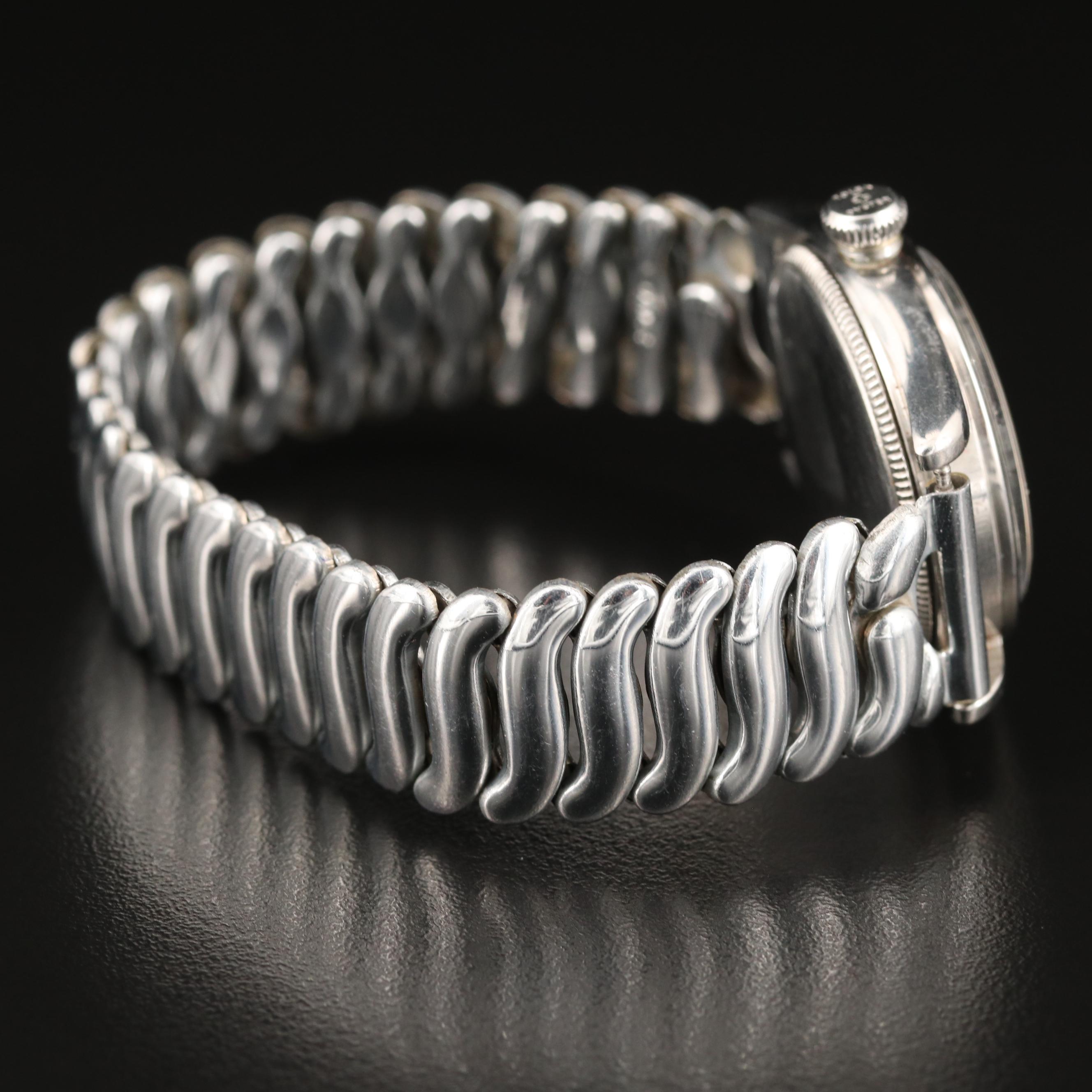 1946 Rolex Oyster SpeedKing Stainless Steel Stem Wind Watch