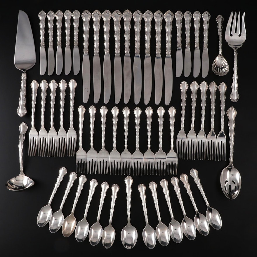 Reed & Barton "Tara" Sterling Silver Flatware, Mid to Late 20th Century
