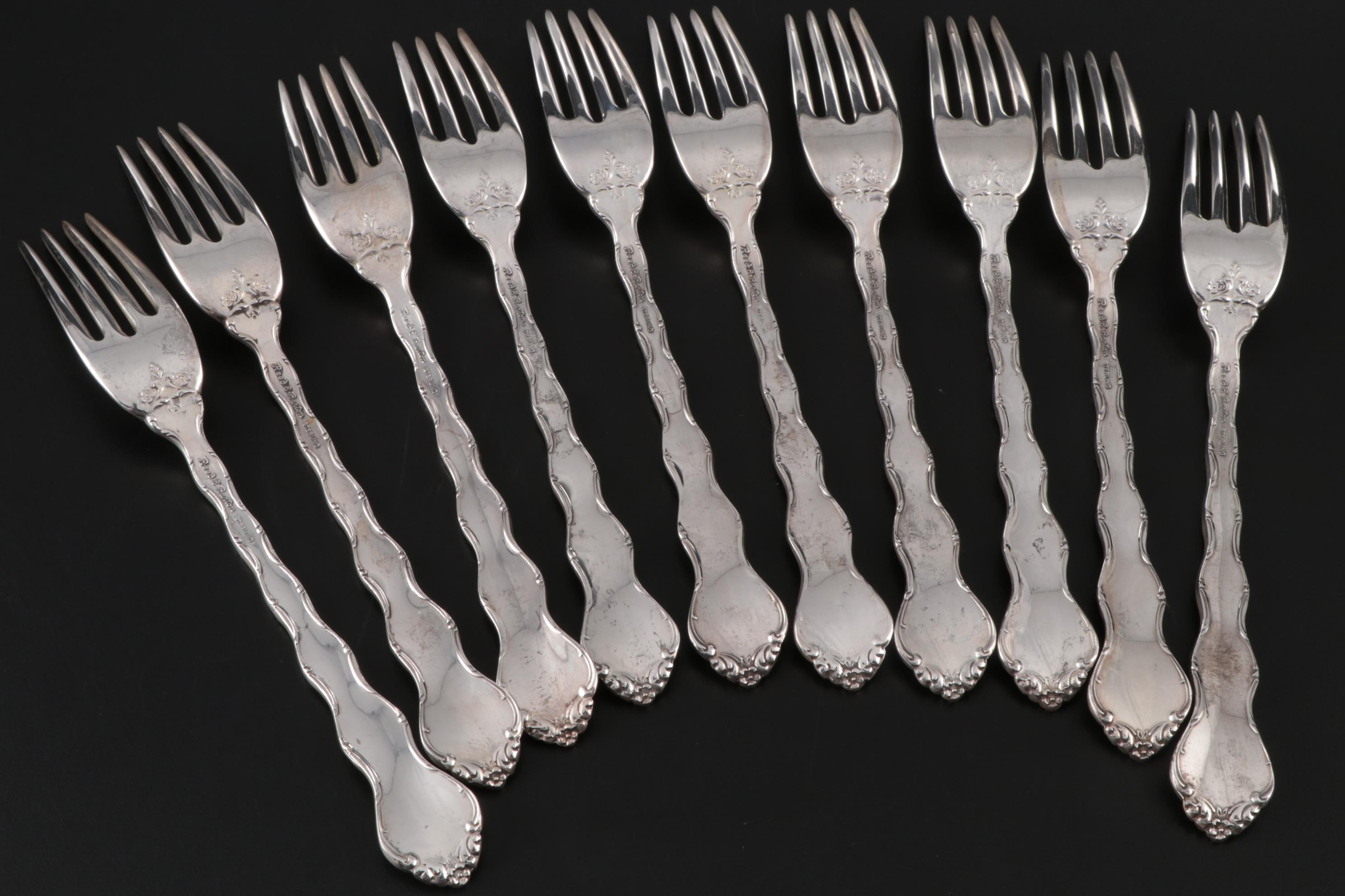 Reed & Barton "Tara" Sterling Silver Flatware, Mid to Late 20th Century
