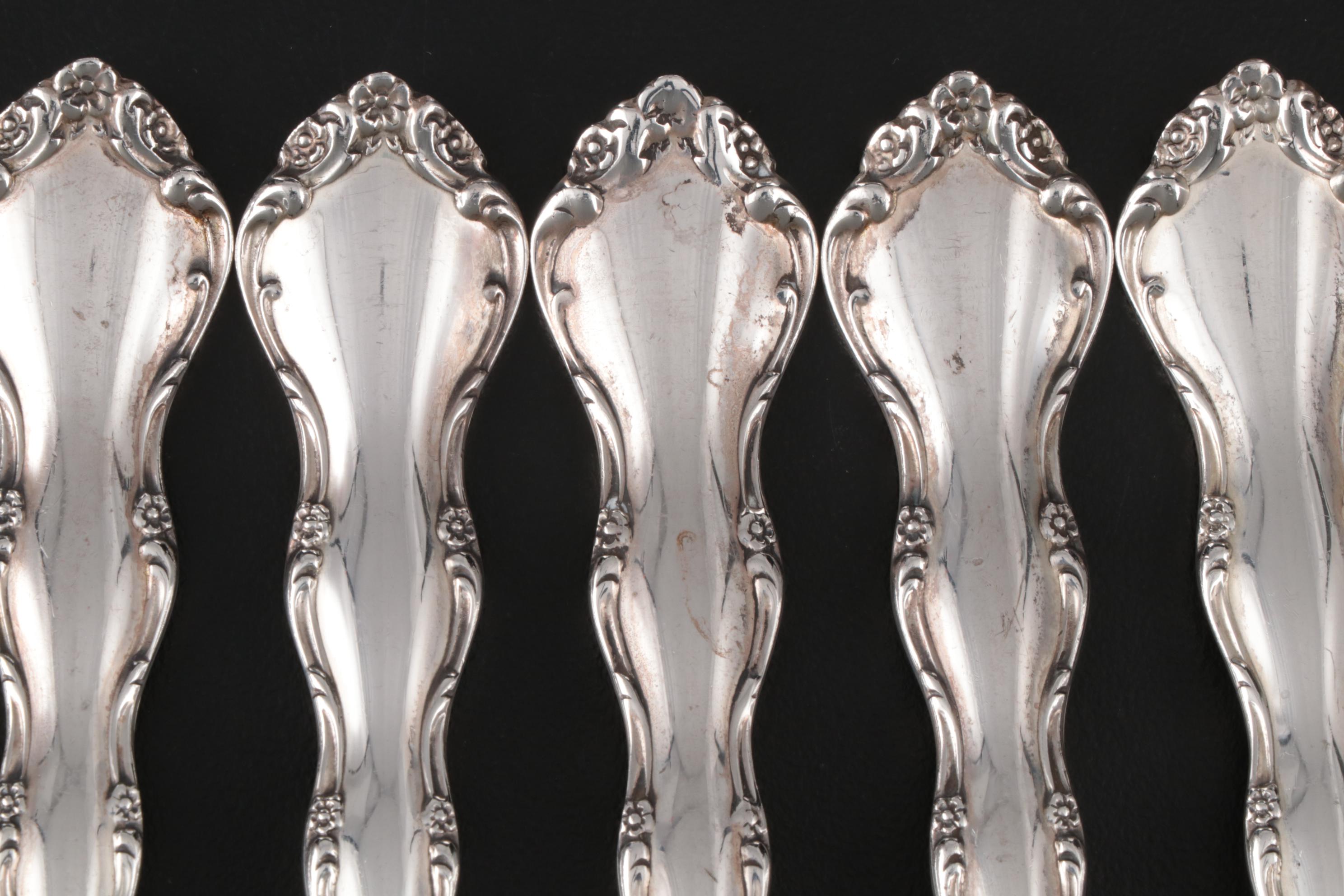 Reed & Barton "Tara" Sterling Silver Flatware, Mid to Late 20th Century