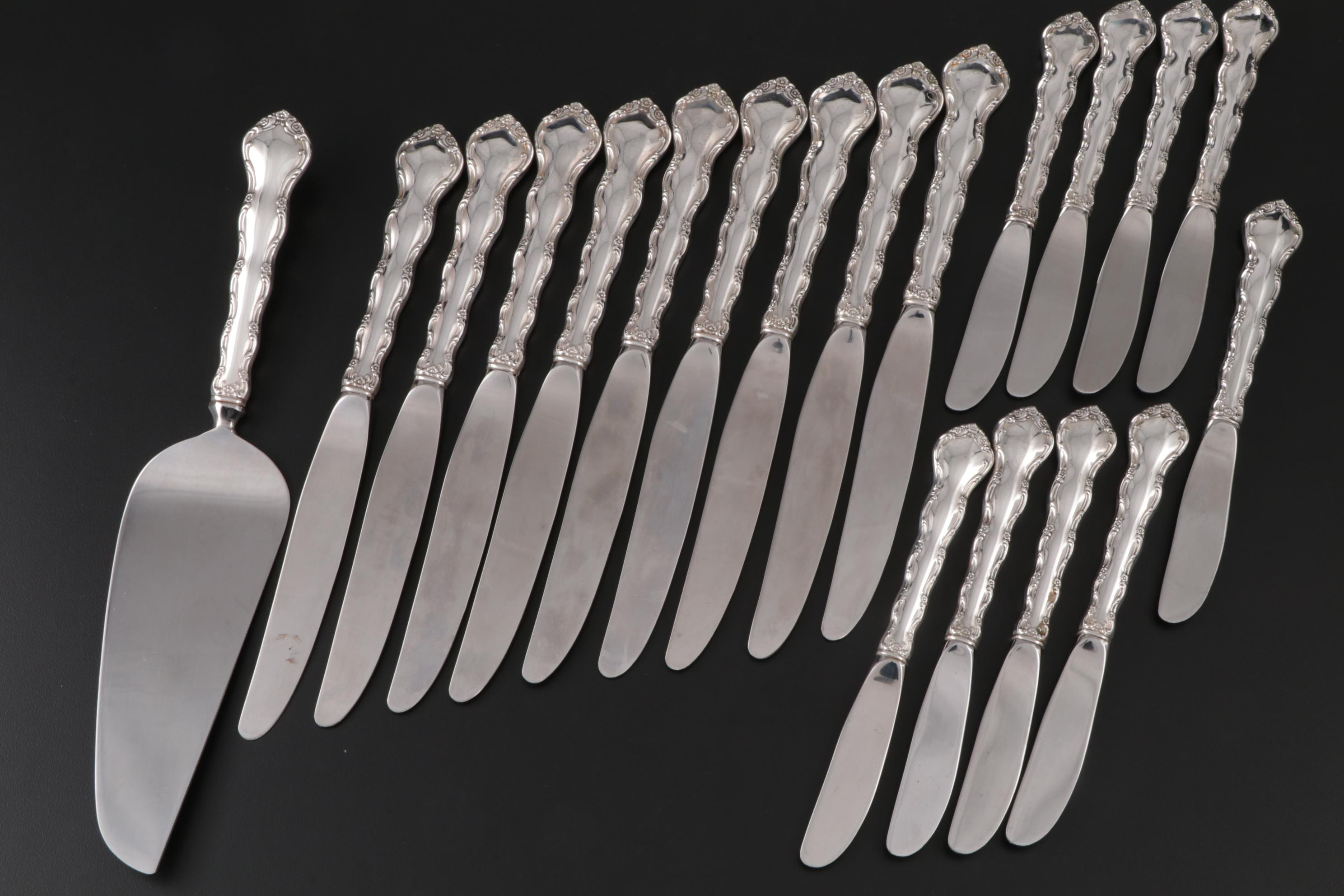 Reed & Barton "Tara" Sterling Silver Flatware, Mid to Late 20th Century