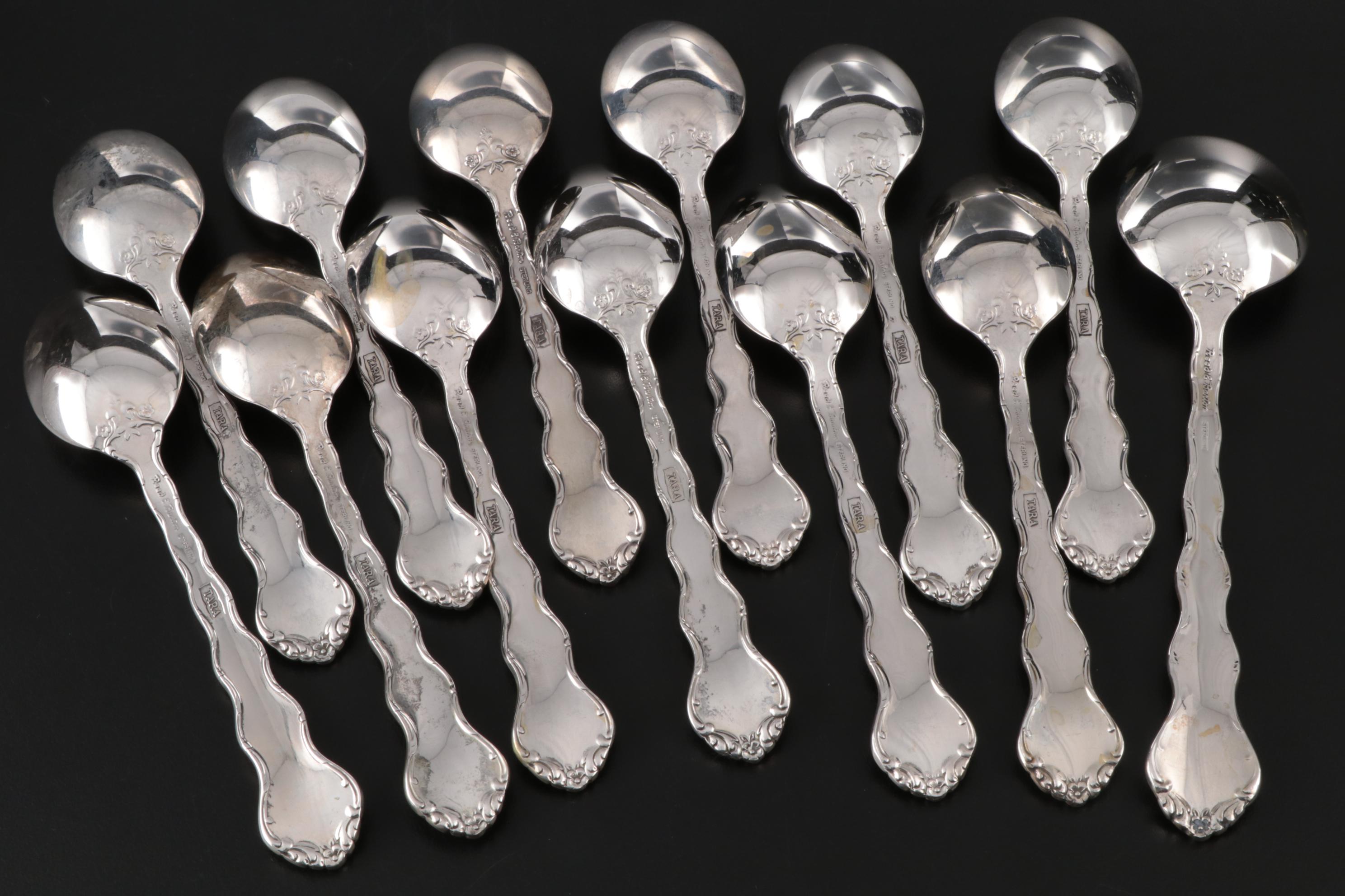 Reed & Barton "Tara" Sterling Silver Flatware, Mid to Late 20th Century