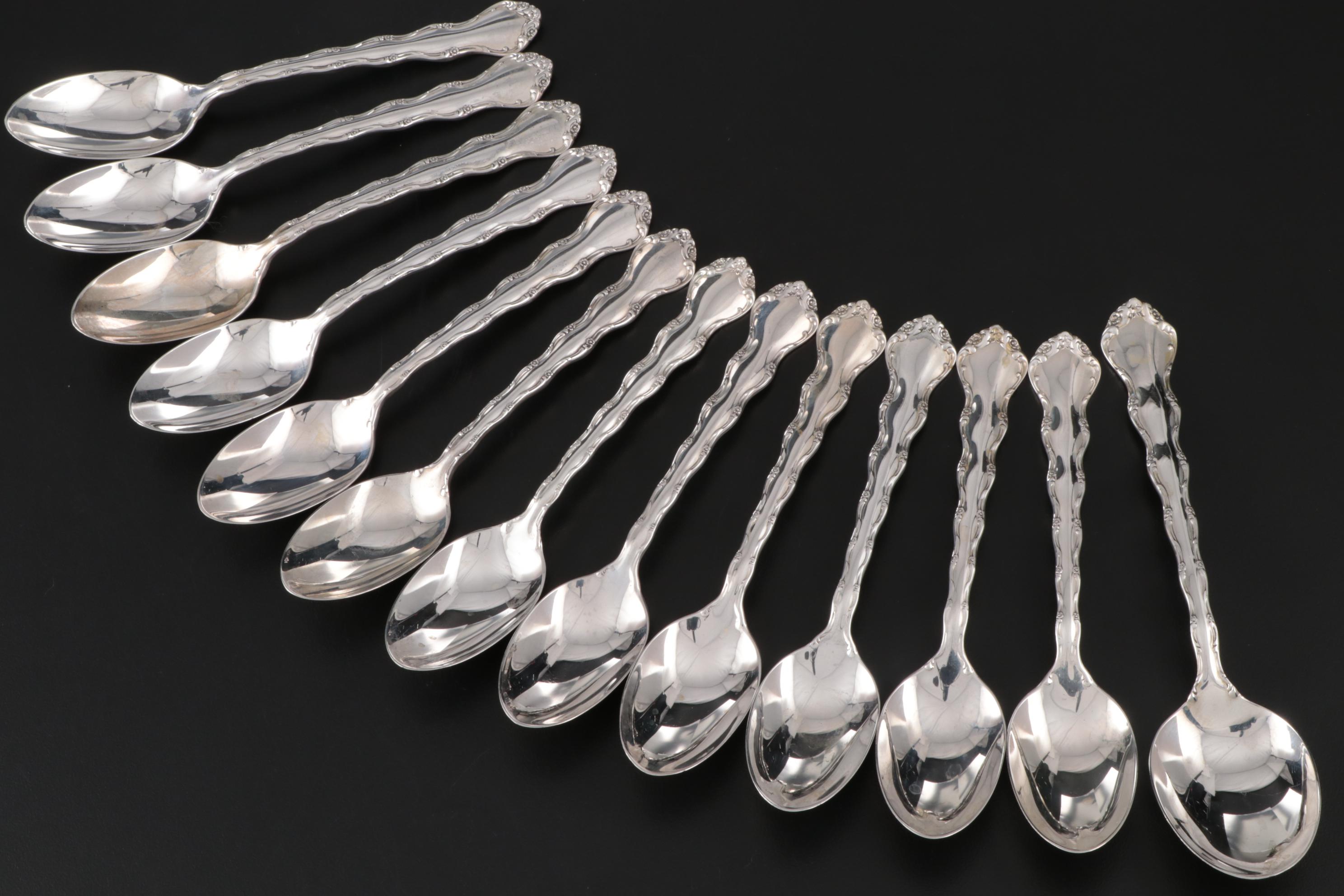 Reed & Barton "Tara" Sterling Silver Flatware, Mid to Late 20th Century