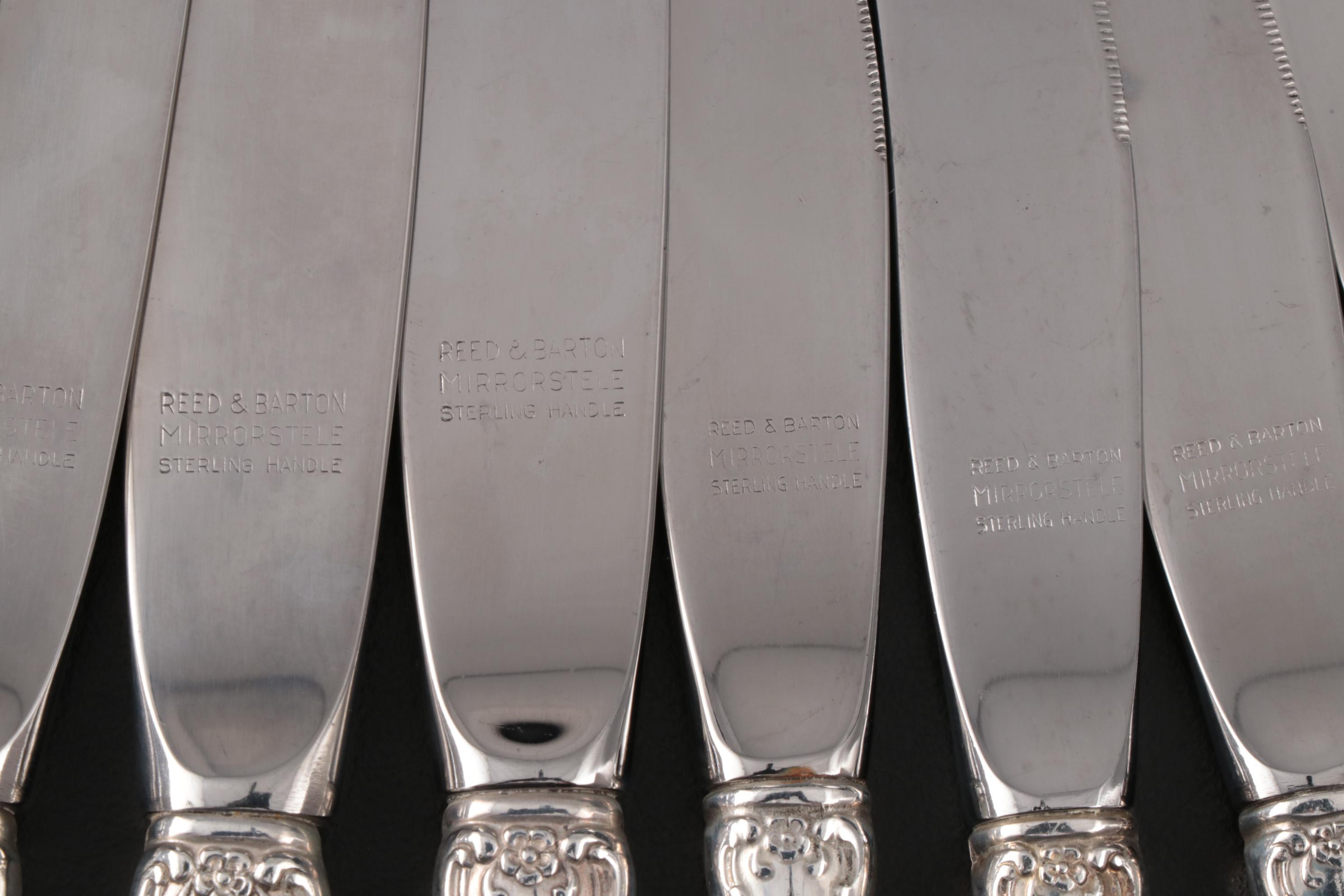 Reed & Barton "Tara" Sterling Silver Flatware, Mid to Late 20th Century