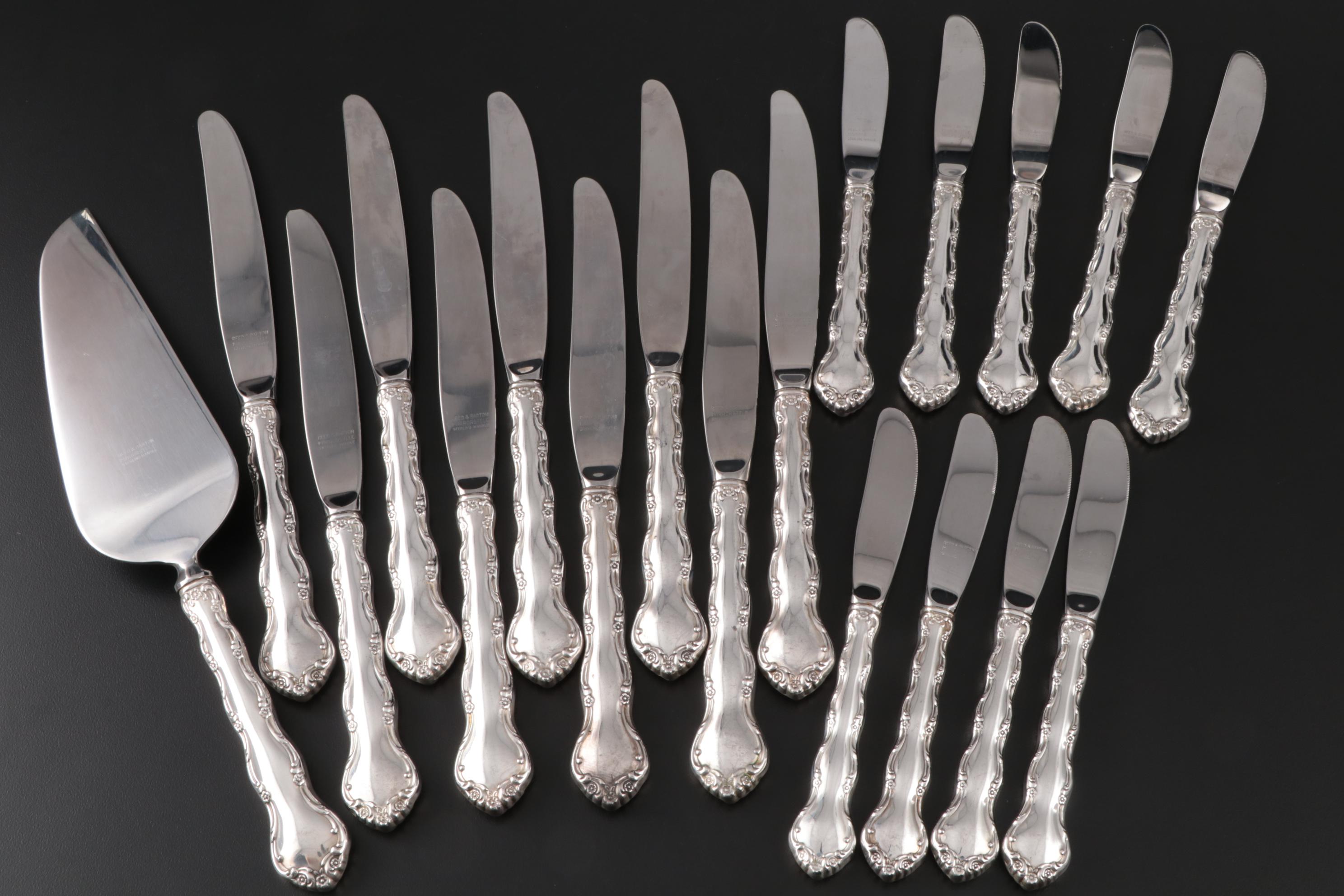 Reed & Barton "Tara" Sterling Silver Flatware, Mid to Late 20th Century