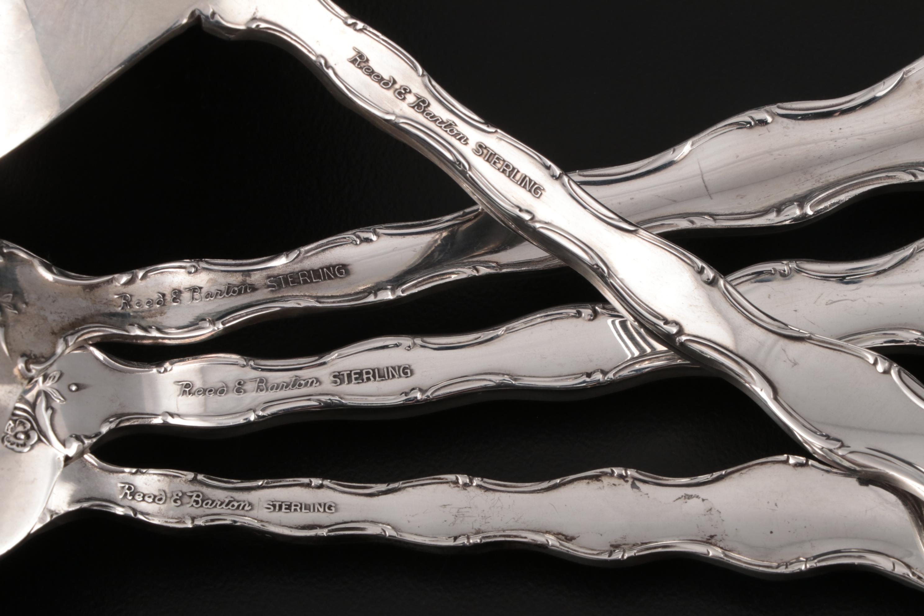 Reed & Barton "Tara" Sterling Silver Flatware, Mid to Late 20th Century