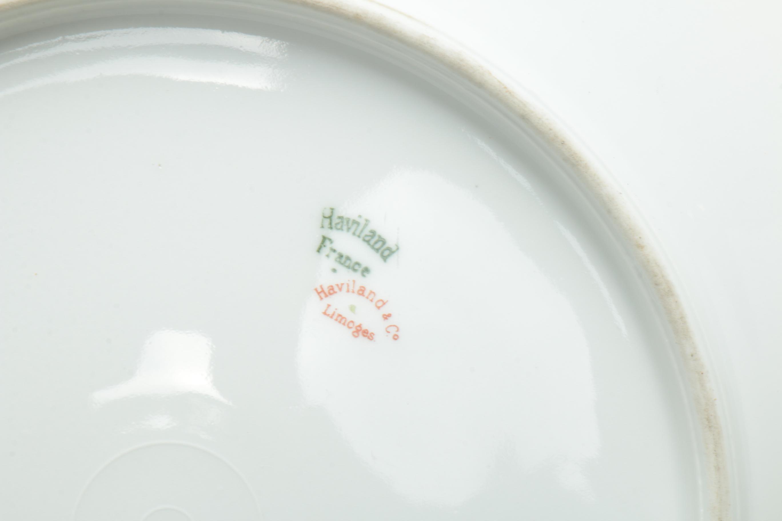 Haviland & Co. Limoges Floral Porcelain Dinner and Serveware