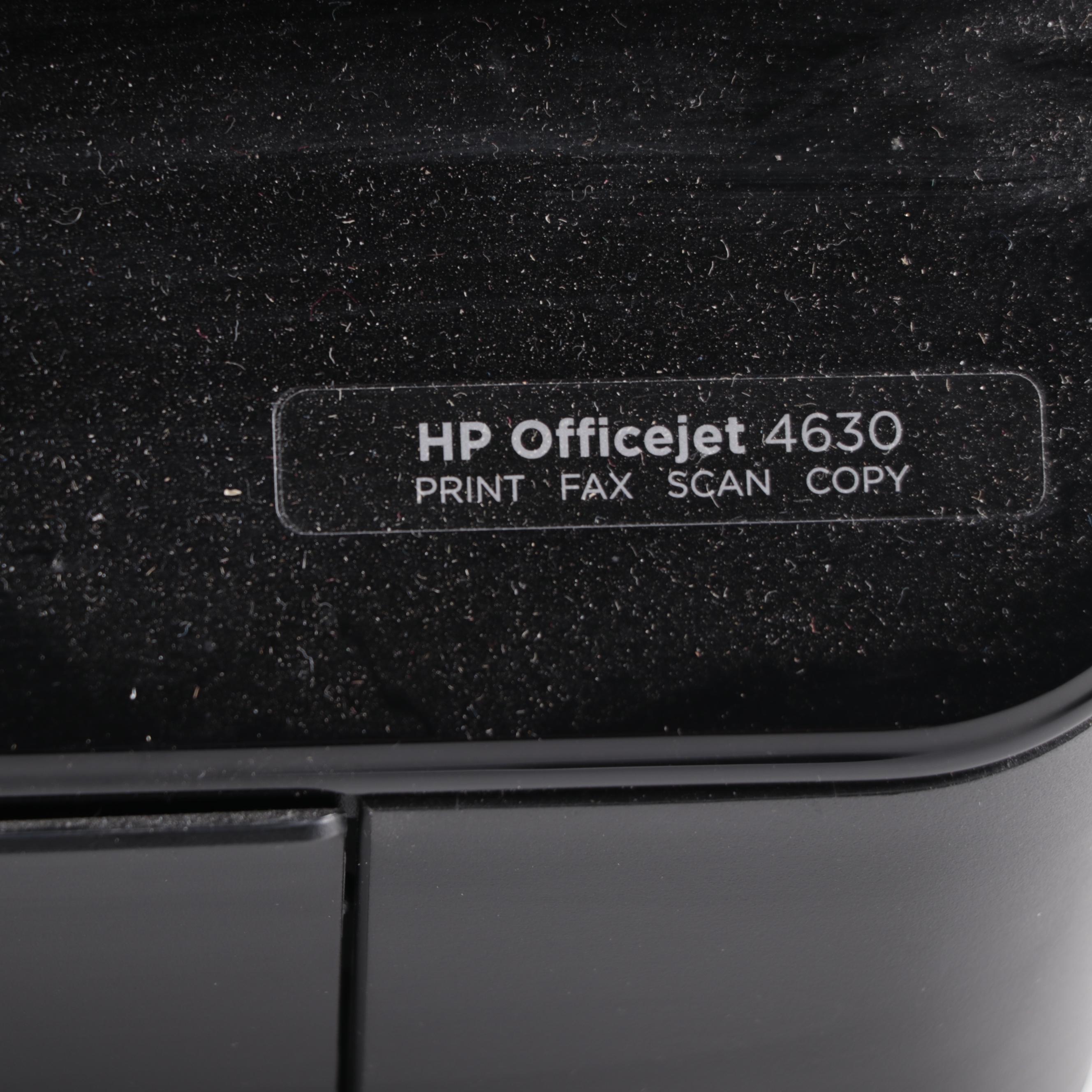 HP Officejet Model 4630 All-in-One Printer, Scanner, Copier and Fax Machine