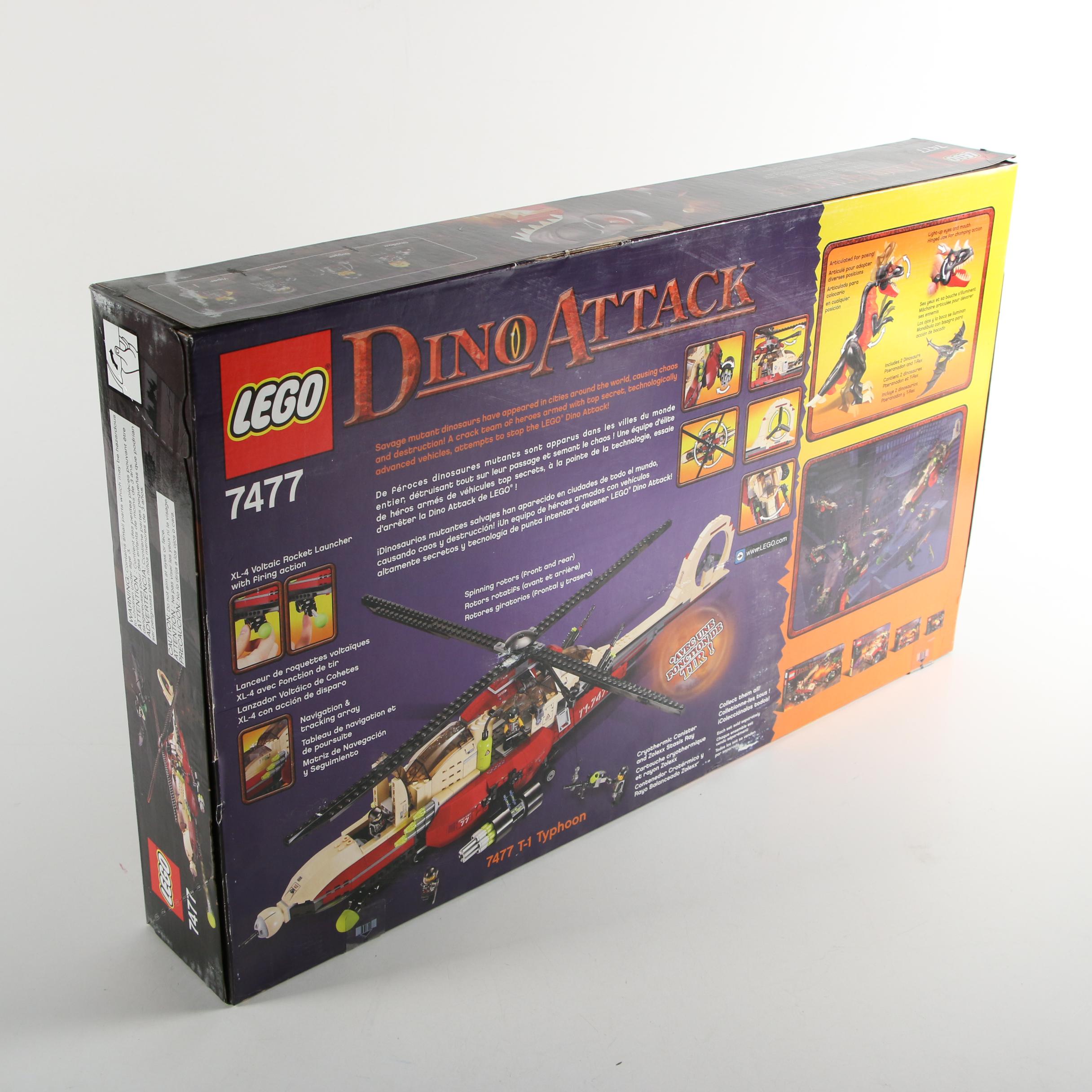 LEGO Dino Attack T-1 Typhoon vs. T-Rex Building Set