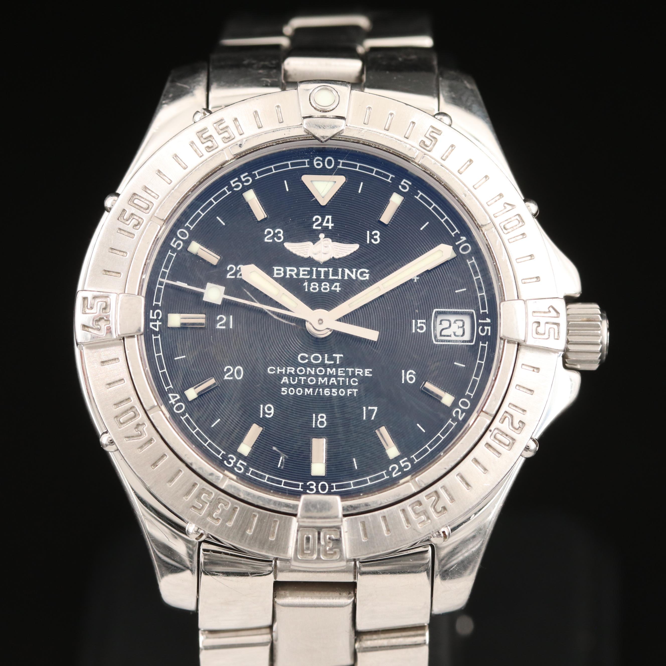 Breitling Colt Automatic Stainless Steel Watch