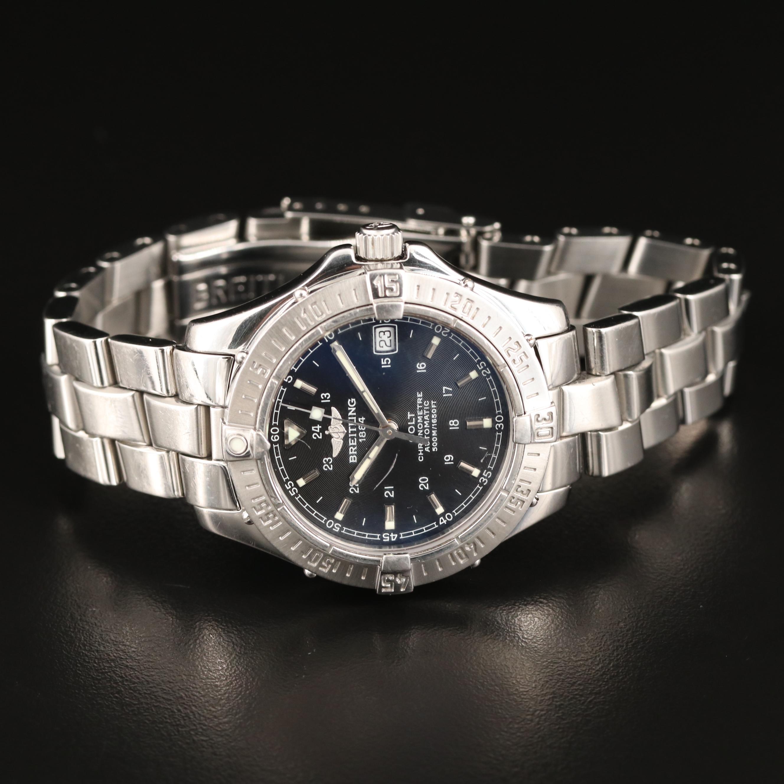 Breitling Colt Automatic Stainless Steel Watch