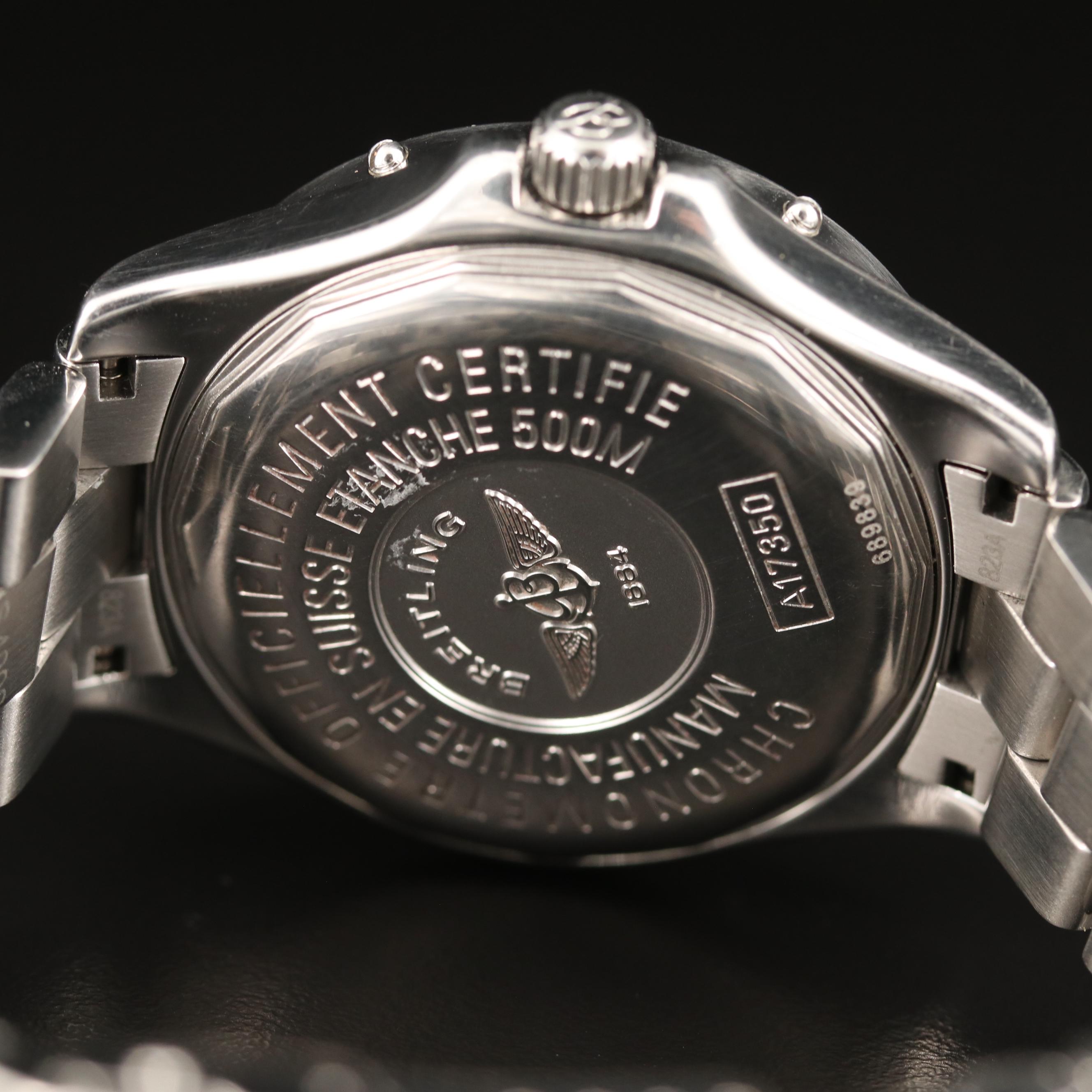 Breitling Colt Automatic Stainless Steel Watch