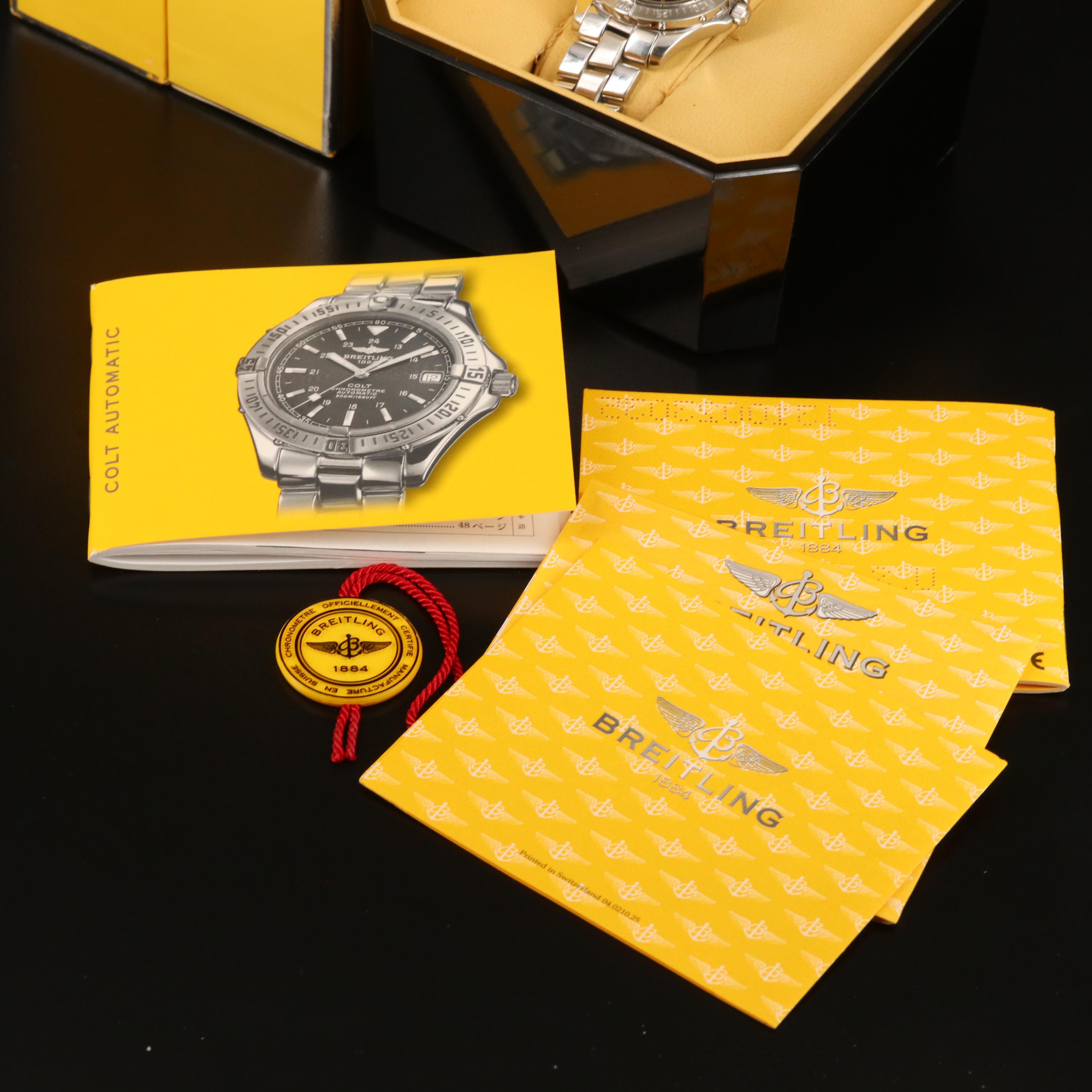 Breitling Colt Automatic Stainless Steel Watch