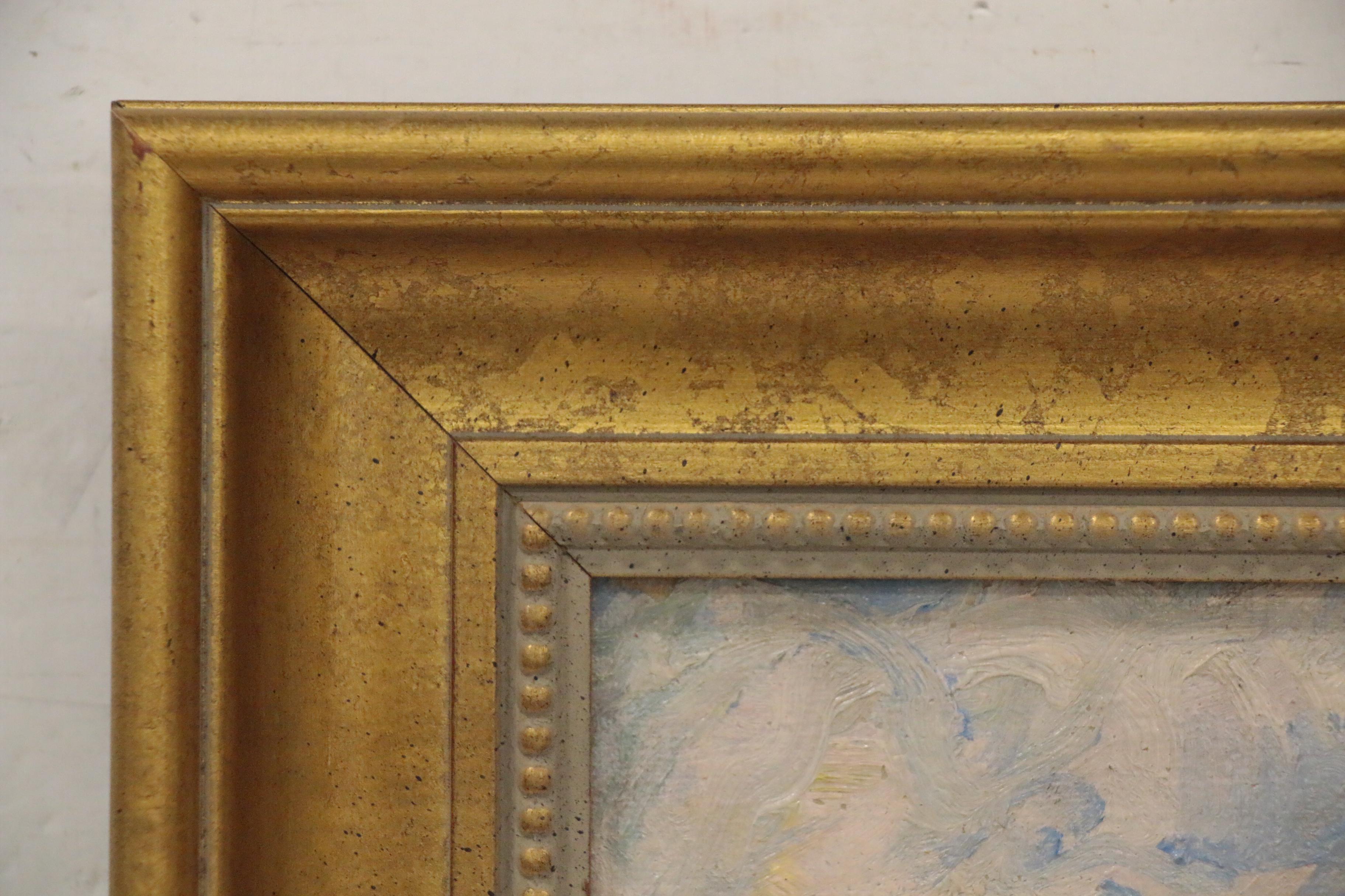 Reginald "Reggie" Leslie Grooms Oil Painting "On The Ways," 1984