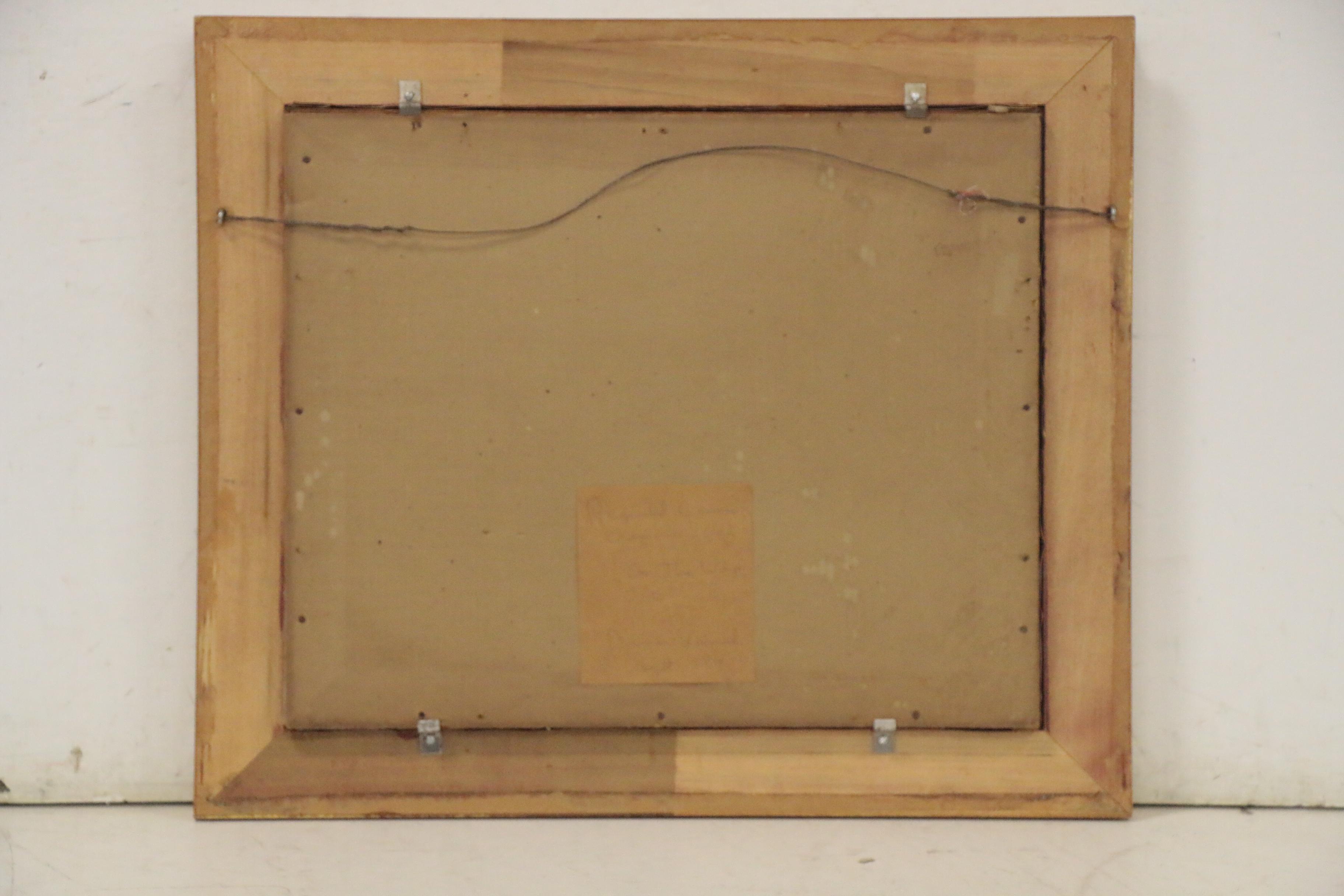 Reginald "Reggie" Leslie Grooms Oil Painting "On The Ways," 1984