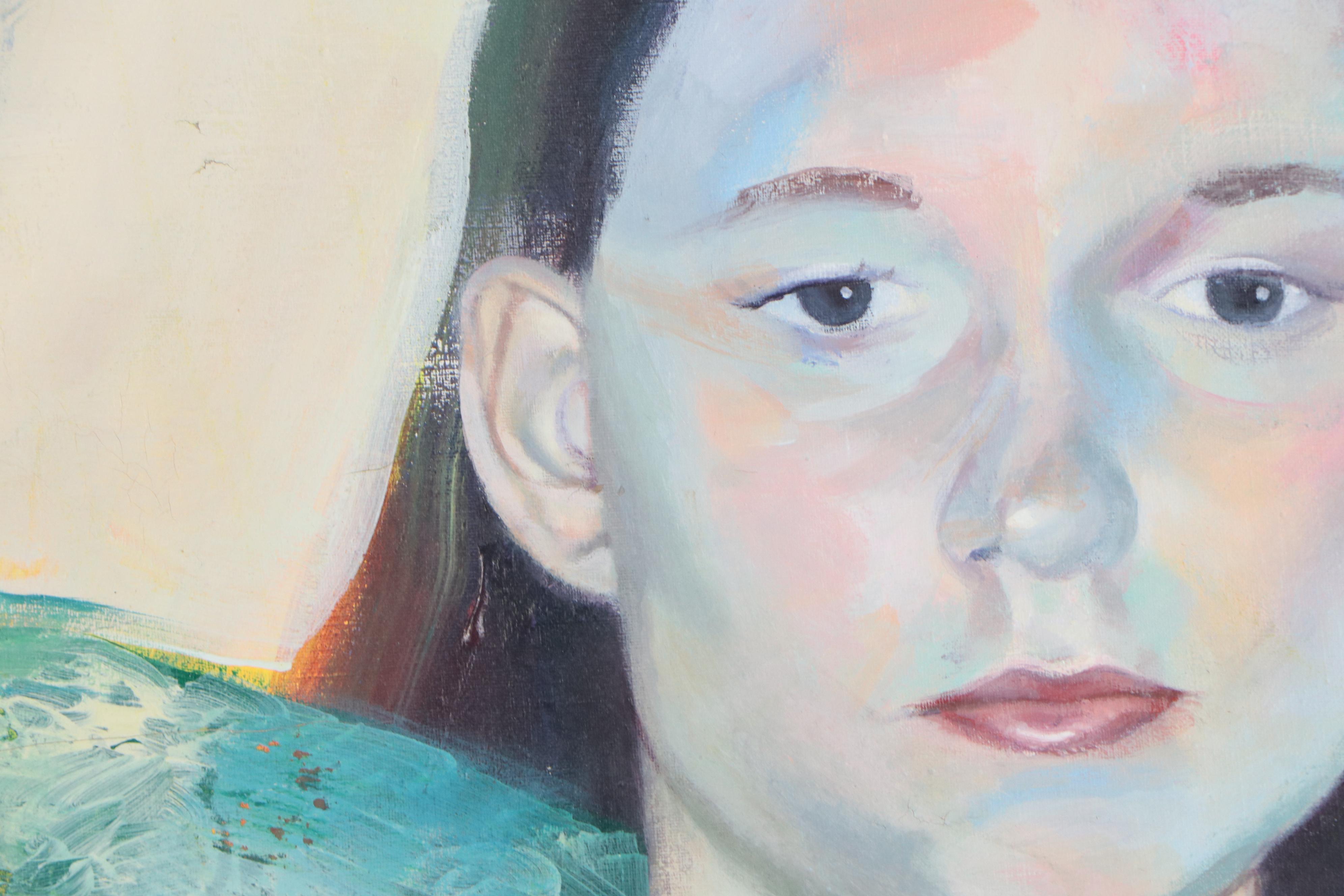 Winston Chmielinski Oil Painting of Female Nude, 2009