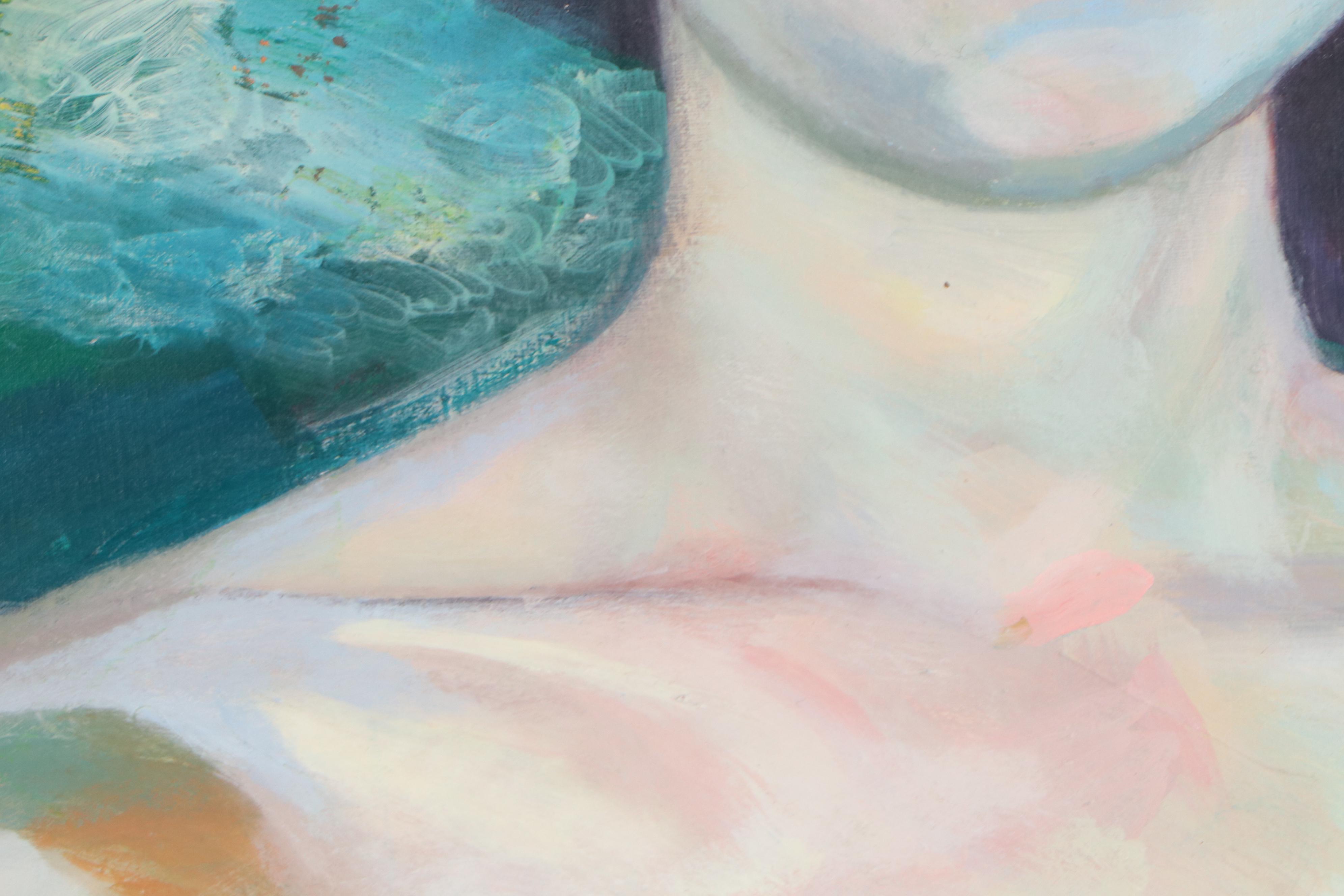 Winston Chmielinski Oil Painting of Female Nude, 2009