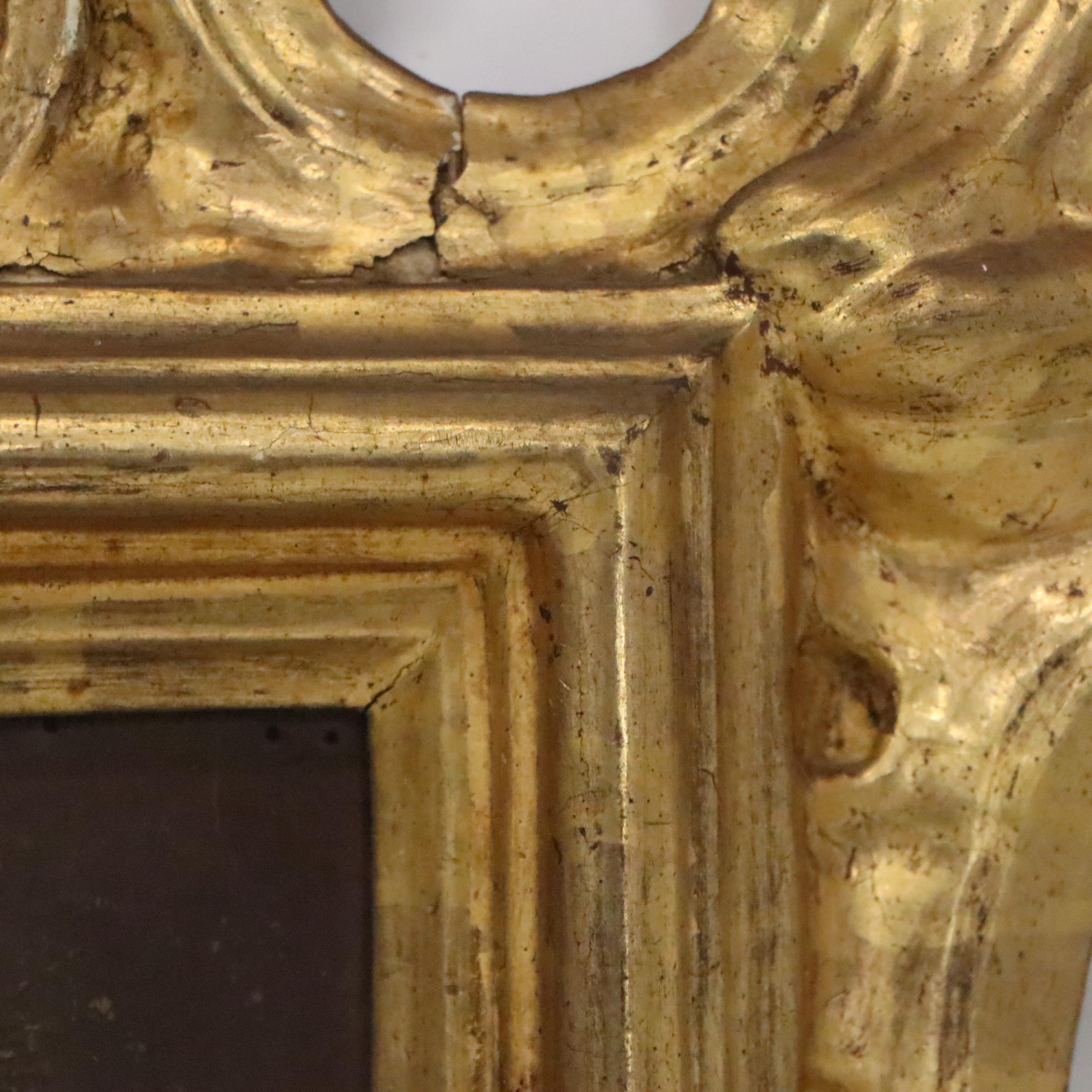 Cuzco School Style Oil Painting of Baby Jesus, 19th Century