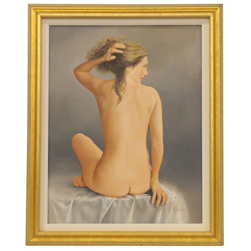 Yolly Torres Oil Painting "O'Linda", 2006