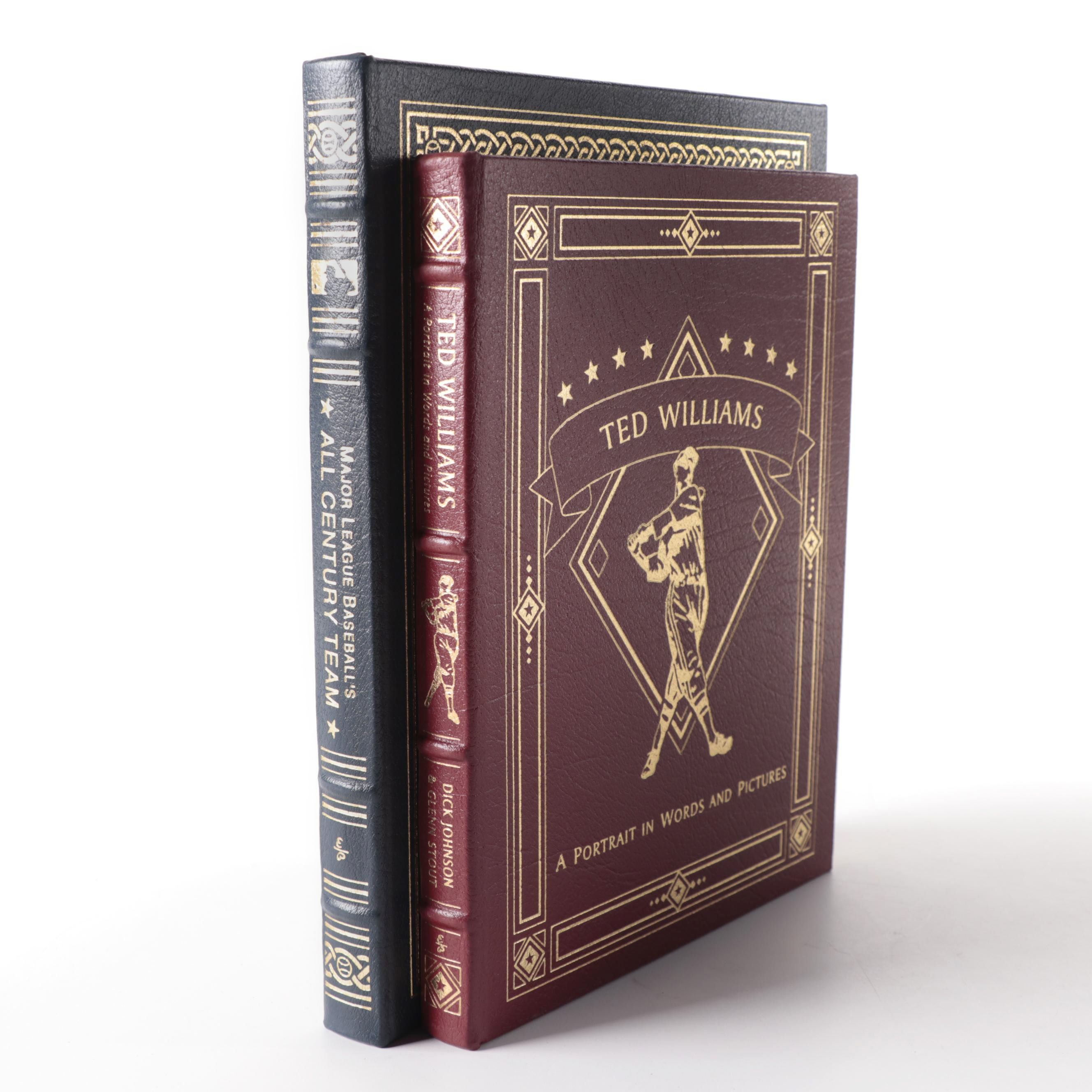 Easton Press Collector's Edition Leather Bound Baseball Books, 2000s