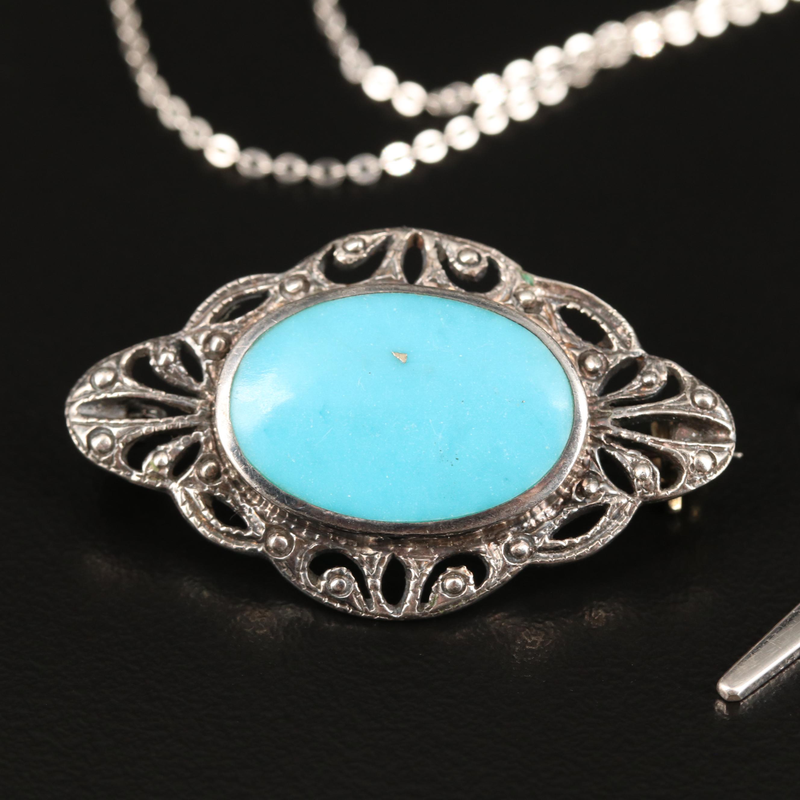 Assorted Sterling Jewelry Selection Featuring Jolaine and Taxco